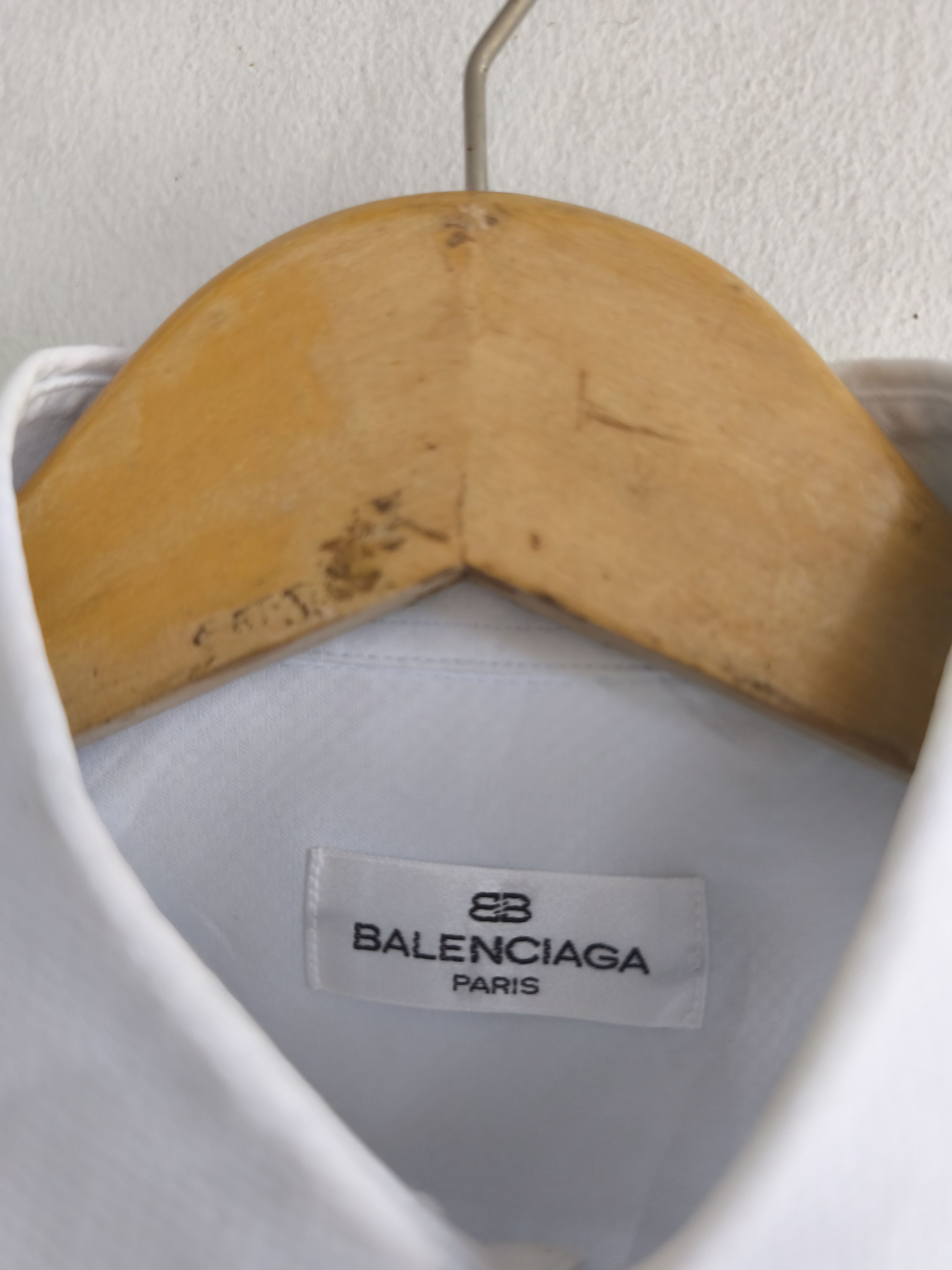 Balenciaga × Vintage Vintage Balenciaga shirt Size US L / EU 52-54 / 3 - 4 Thumbnail