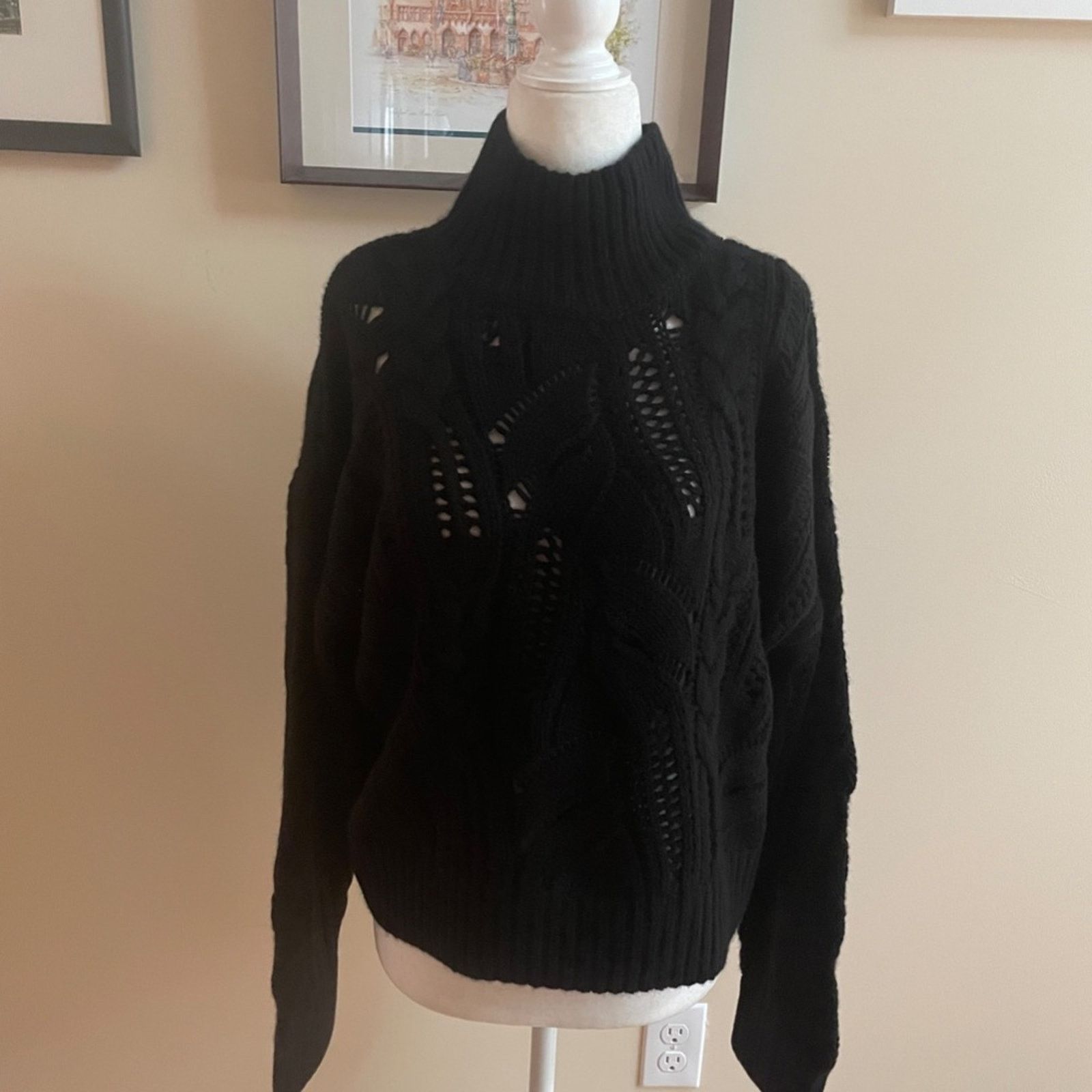 NakedCashmere SYLVIE MOCK NECK CASHMERE SWEATER FROM NAKEDCASHMERE Size M / US 6-8 / IT 42-44 - 7 Thumbnail