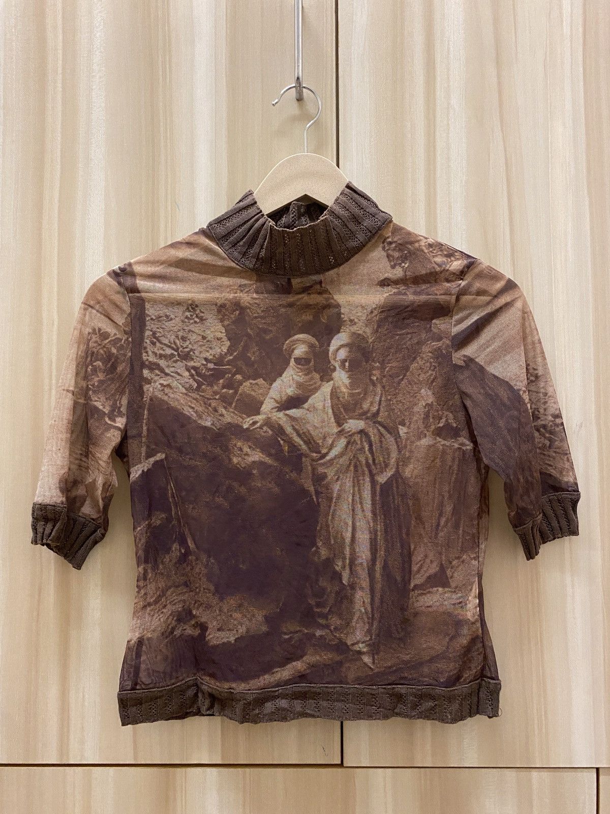 Jean Paul Gaultier Vtg SS1998 JPG Bedouin Woman Mesh Top Size S / US 4 / IT 40 - 1 Thumbnail
