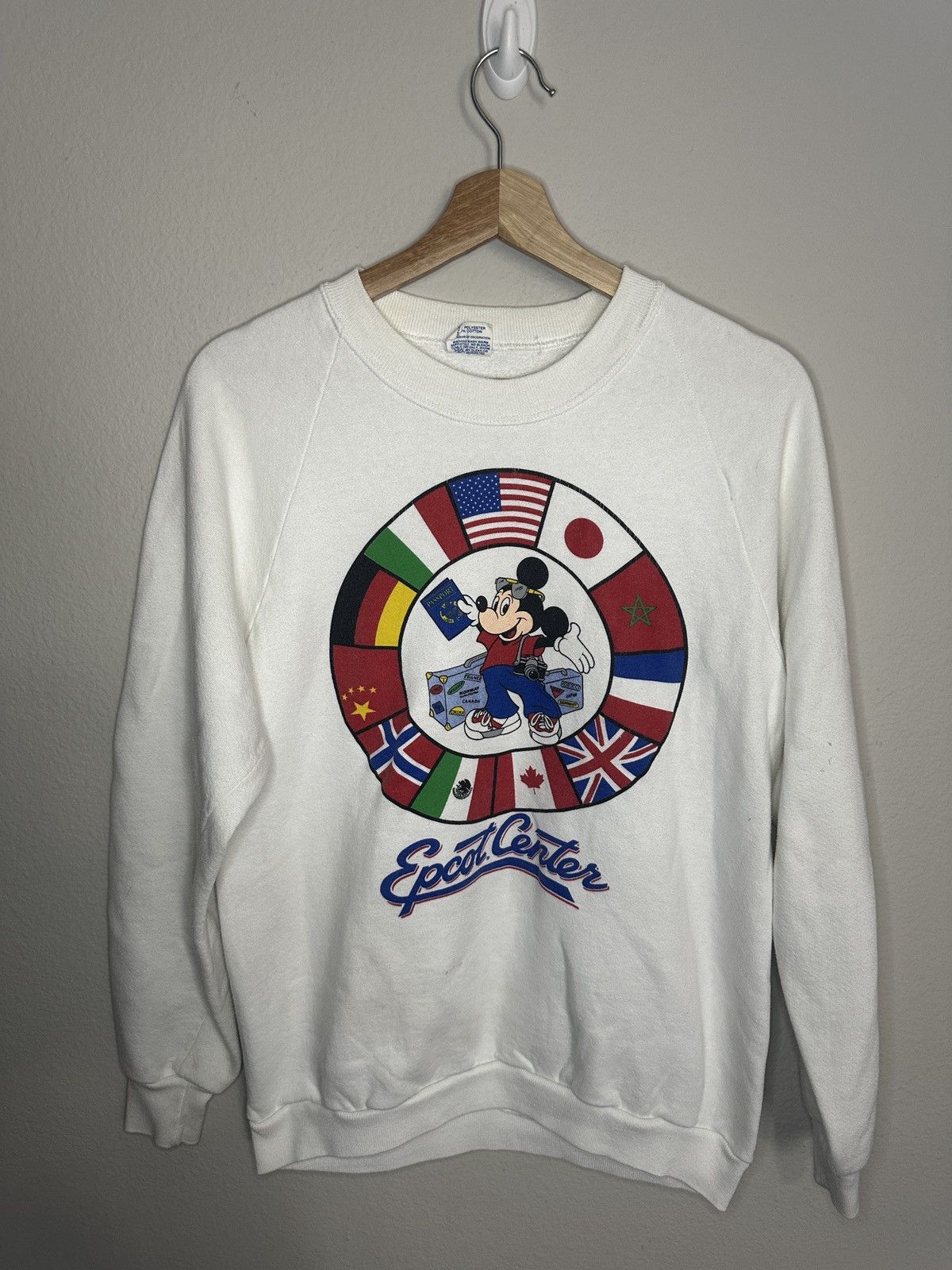 Vintage 80s Disney Epcot orders Sweater