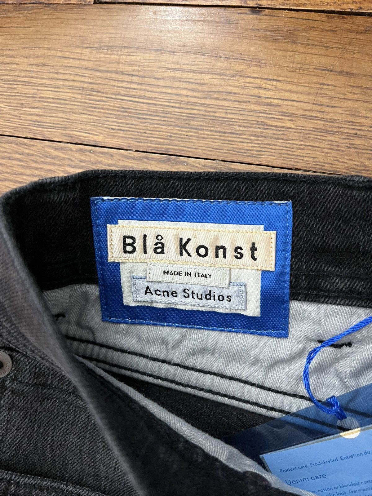 Acne Studios Bla Konst - North Used Black Size US 33 - 3 Thumbnail