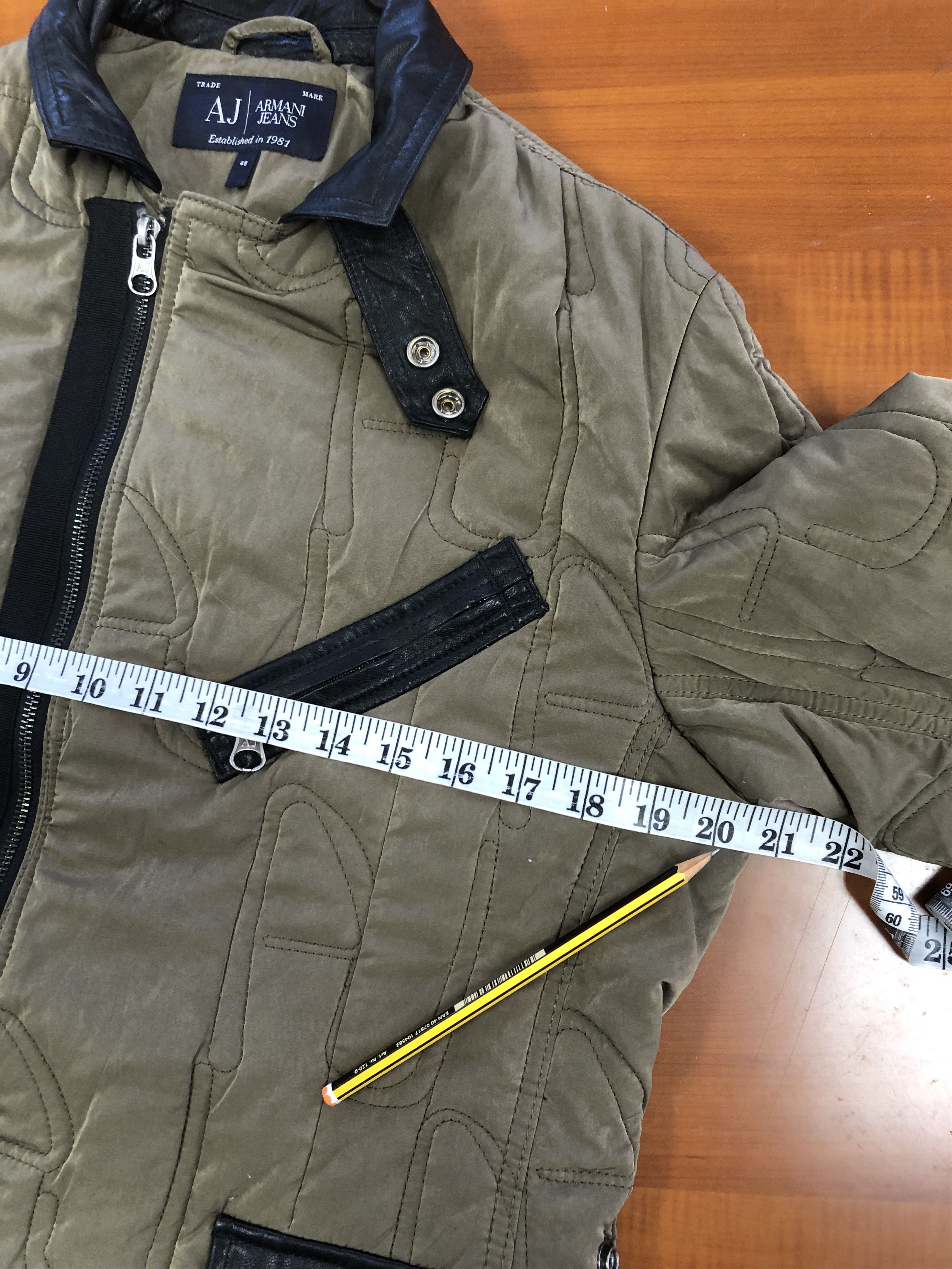 Armani Armani Jeans Cold Weather Jacket – Sleek & Durable Size US M / EU 48-50 / 2 - 18 Thumbnail