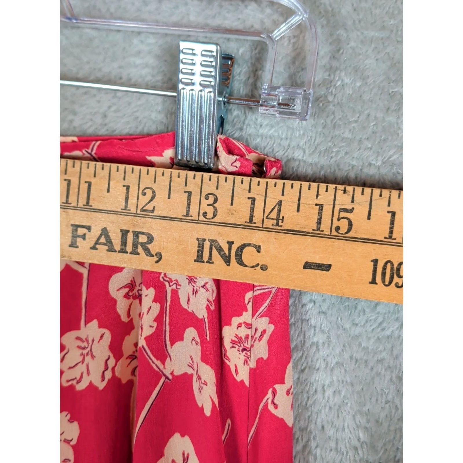 Nicole Farhi Nicole Farhi Silk Skirt Women's Size 2 Pink Floral Fairy A-Line Knee Length Chiffon Zip Summer Spring Size 26" / US 2 / IT 38 - 5 Thumbnail