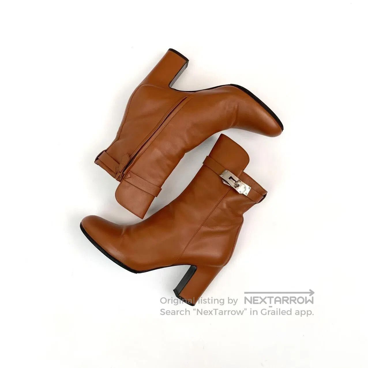 Hermes Hermes Kelly buttoned up her boots| Size US 7.5 / IT 37.5 - 4 Thumbnail