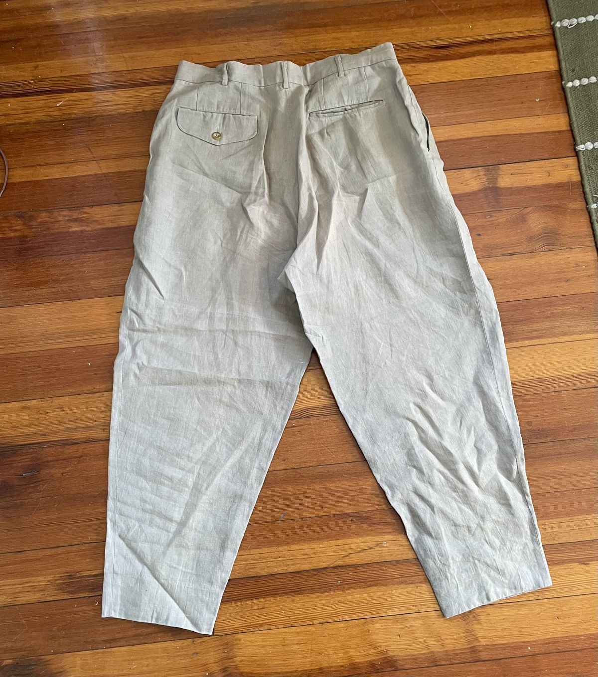 Comme des Garcons Homme Plus Vintage Pleated Balloon Pants Size US 31 - 2 Thumbnail