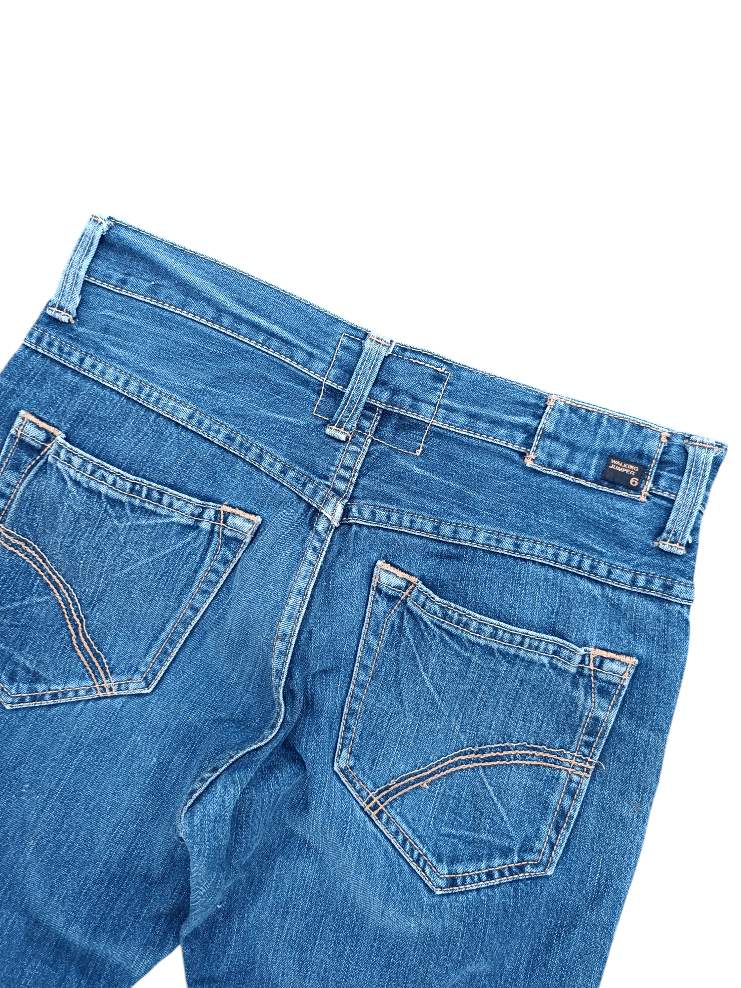 Japanese Brand × Vintage Vintage 🔥 Japanese Brand Walking Jumper 6 Baggy Denim Size US 35 - 19 Thumbnail