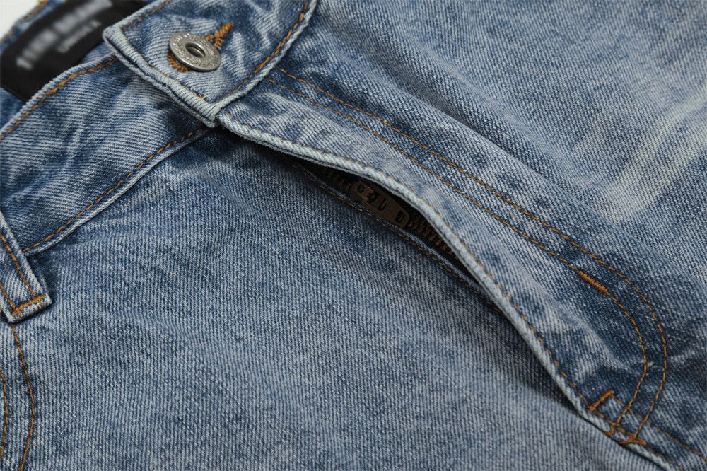 Japanese Brand × Jean Washed distressed loose retro casual straight flared jeans Size US 32 / EU 48 - 5 Thumbnail