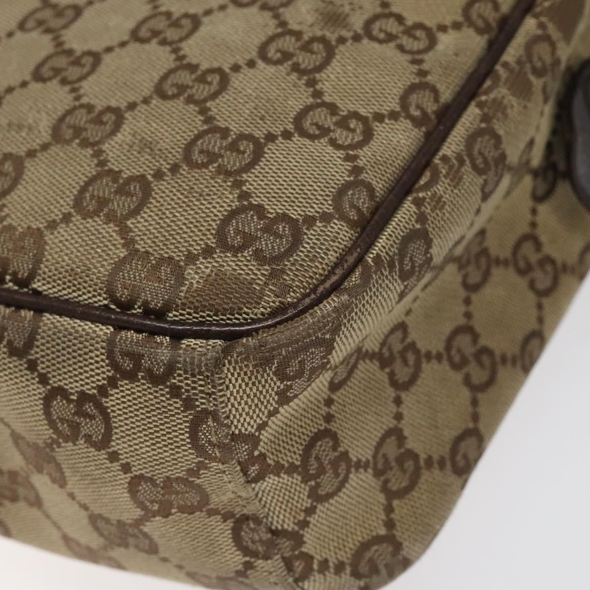Gucci GUCCI GG Canvas Shoulder Bag Beige Size ONE SIZE - 12 Thumbnail
