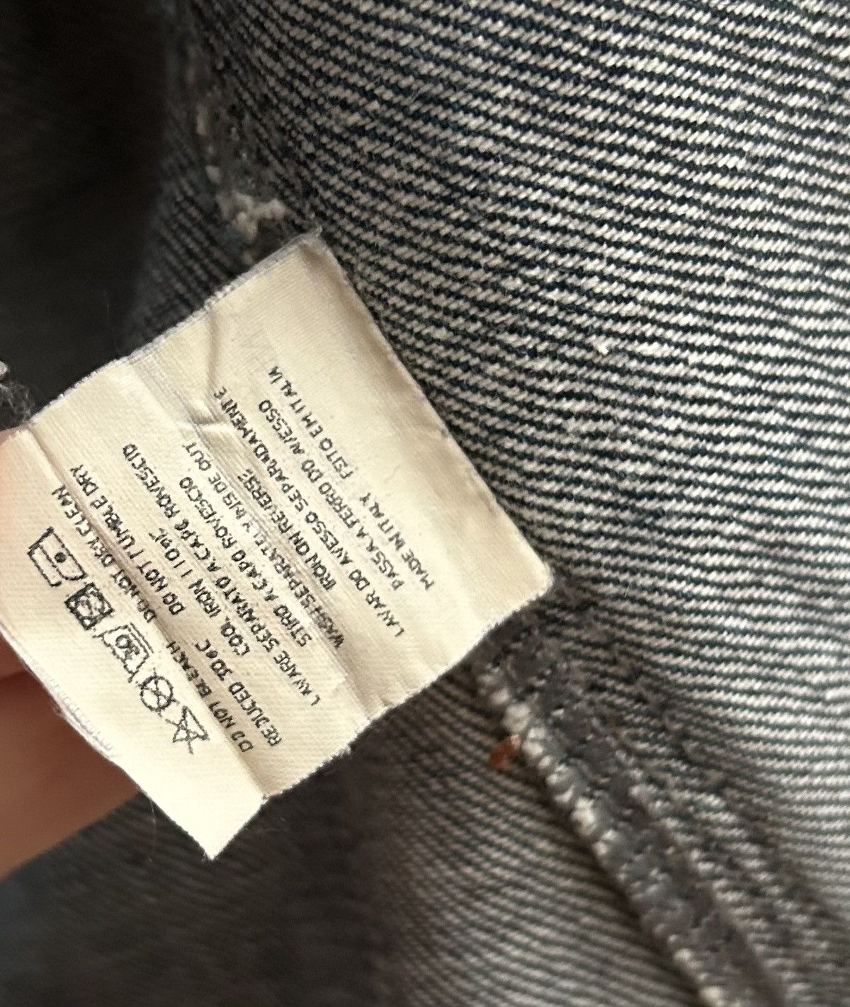Jean Paul Gaultier JPG Jeans Jean Paul Gaultier Washed Reversed Denim Jacket Size S / US 4 / IT 40 - 15 Thumbnail