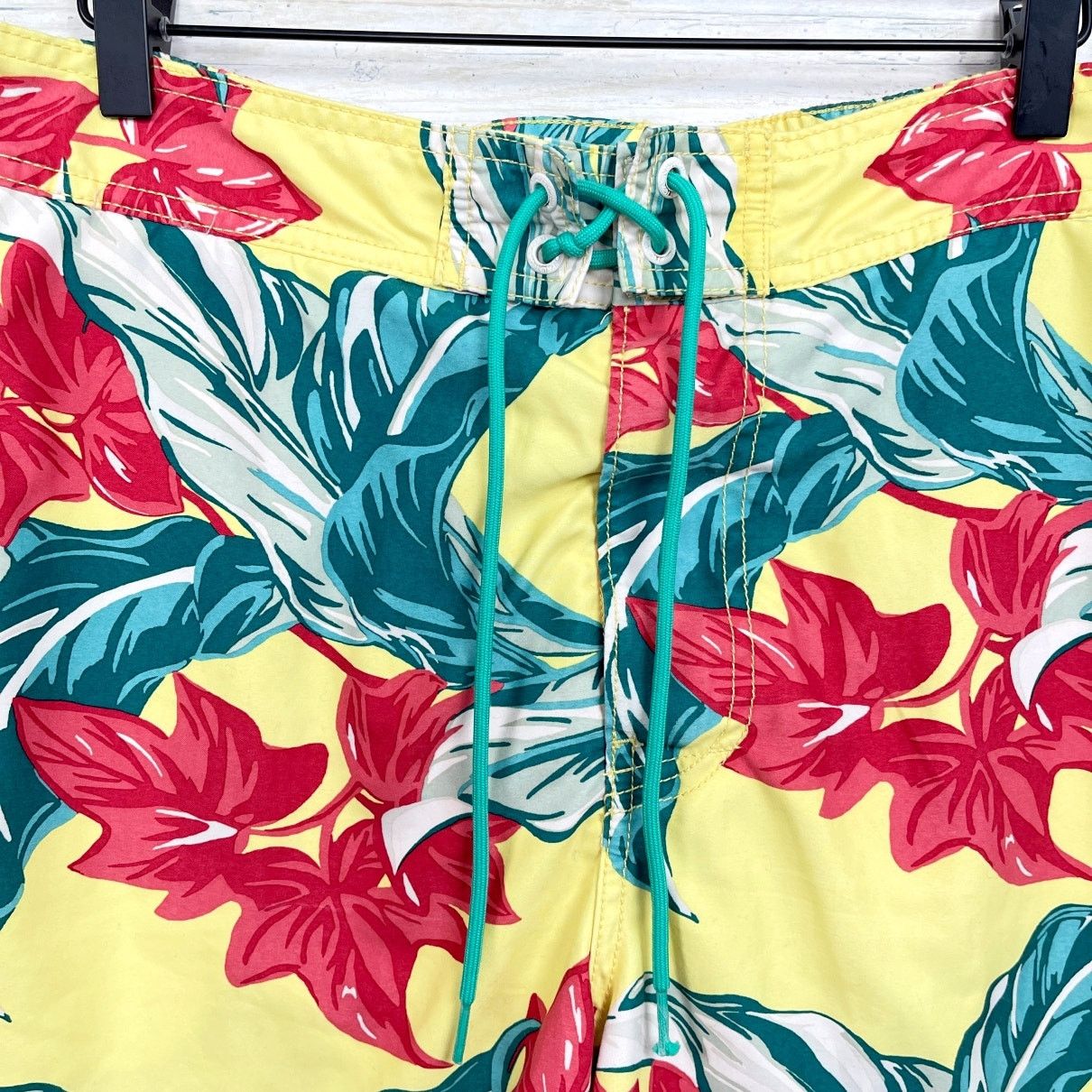 Nautica Nautica Tropical Floral Swim Trunks Swimwear Mens M Size US 30 / EU 46 - 2 Thumbnail