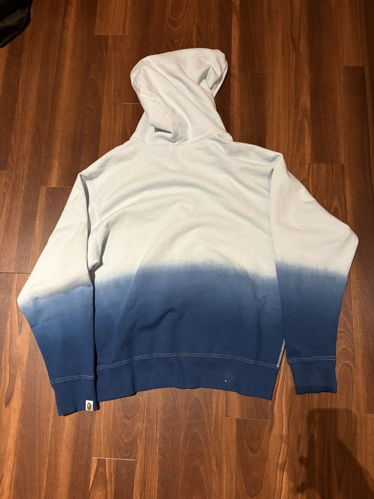 Bape Bathing ape college logo gradient blue Size US M / EU 48-50 / 2 - 2 Thumbnail