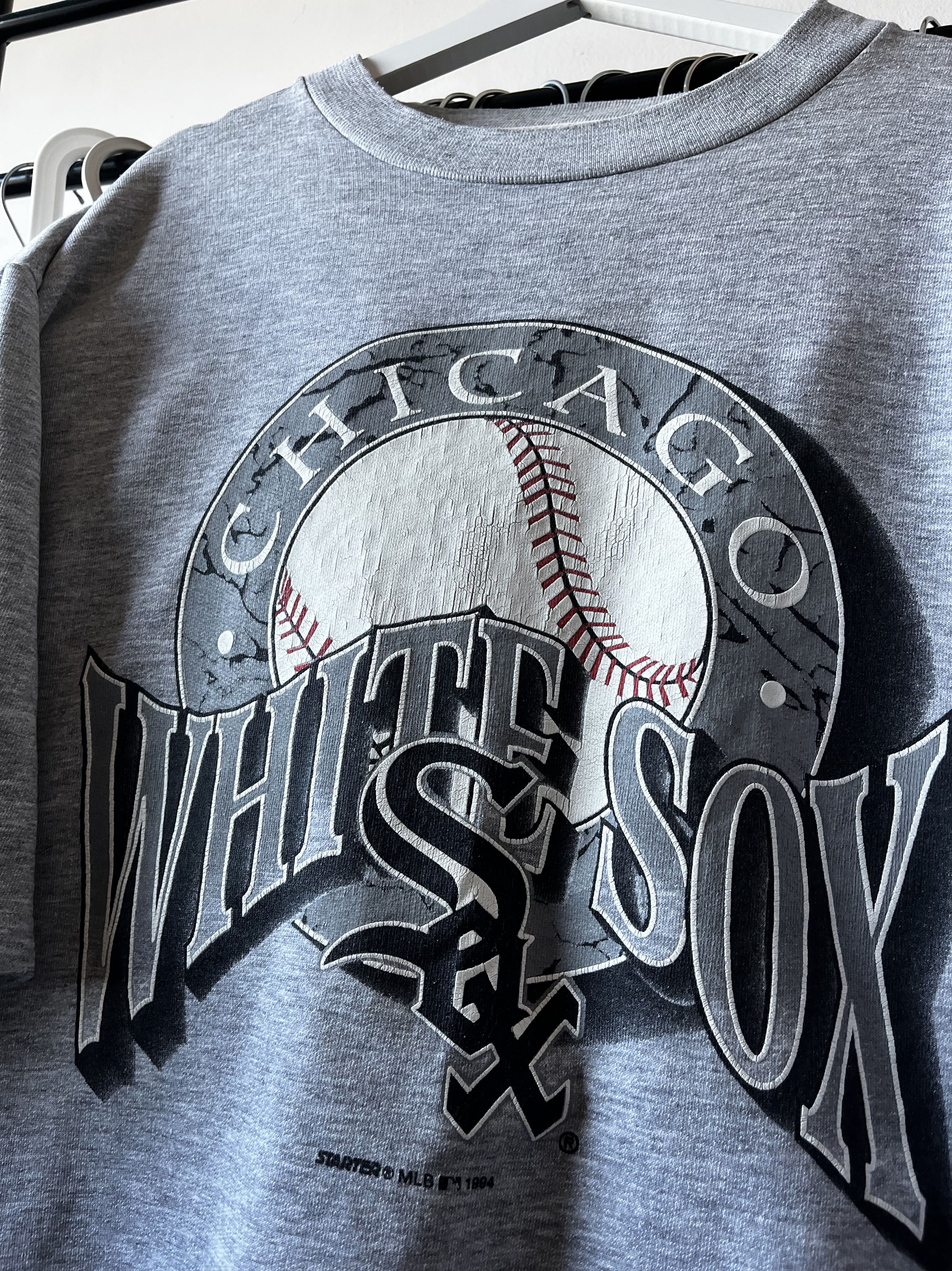 MLB × Starter × Vintage Vintage MLB Chicago White Sox heavy cotton tee t-shirt 90s Size US XL / EU 56 / 4 - 5 Thumbnail