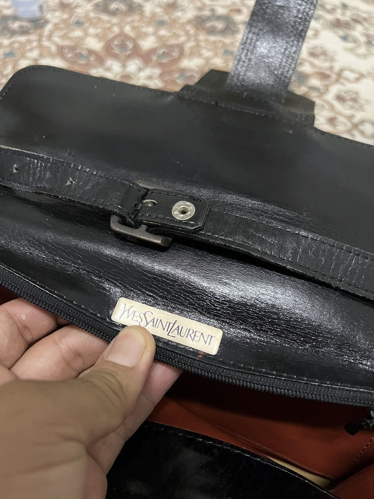 Saint Laurent Paris × Vintage × Yves Saint Laurent VINTAGE YVES SAINT LAUREN SHOULDER BAG Size ONE SIZE - 10 Thumbnail