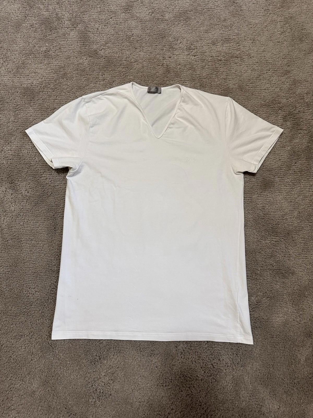 Dior Dior Resort T-Shirt Sz 54 White Size US L / EU 52-54 / 3 - 1 Thumbnail