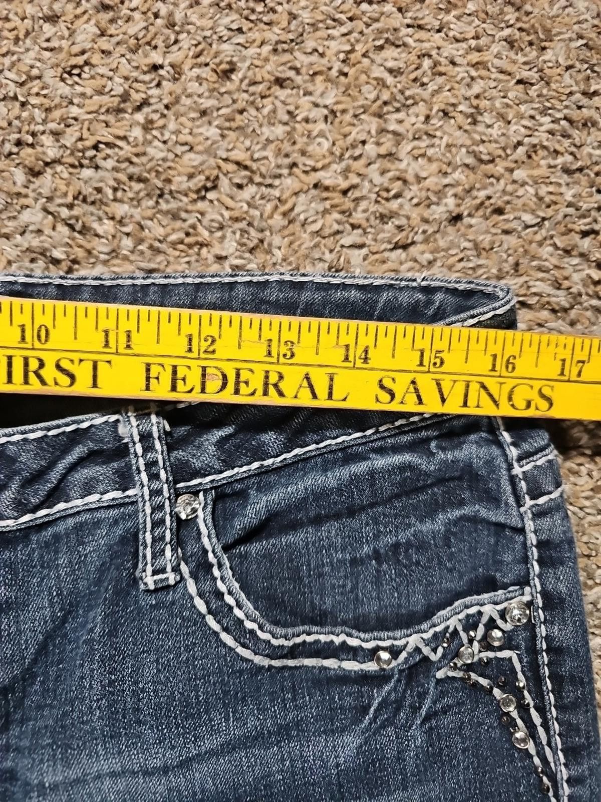 Earl Jeans Earl Jean Sz 12 Crop Capris Size 34" / US 12 / IT 48 - 4 Thumbnail