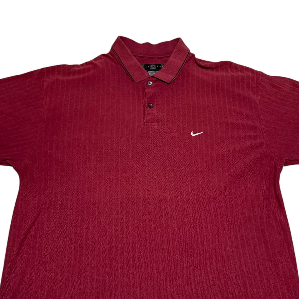 Nike Vintage Nike Golf Brickyard Crossings Red Polo Shirt XL Size US XL / EU 56 / 4 - 2 Thumbnail