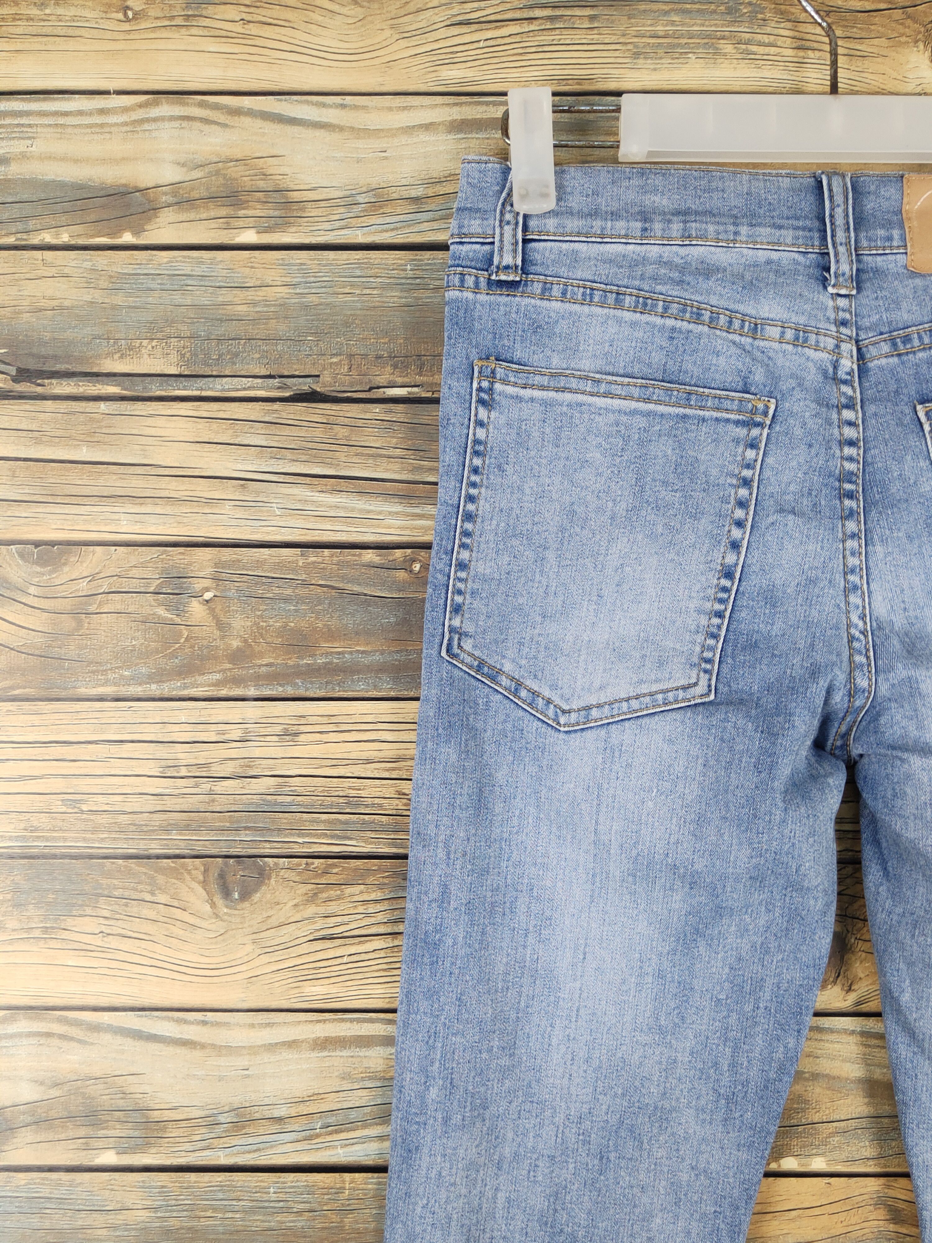 Cheap Monday Cheap Monday Blue Distressed Ripped denim Jeans #W1563 Size US 27 - 8 Thumbnail