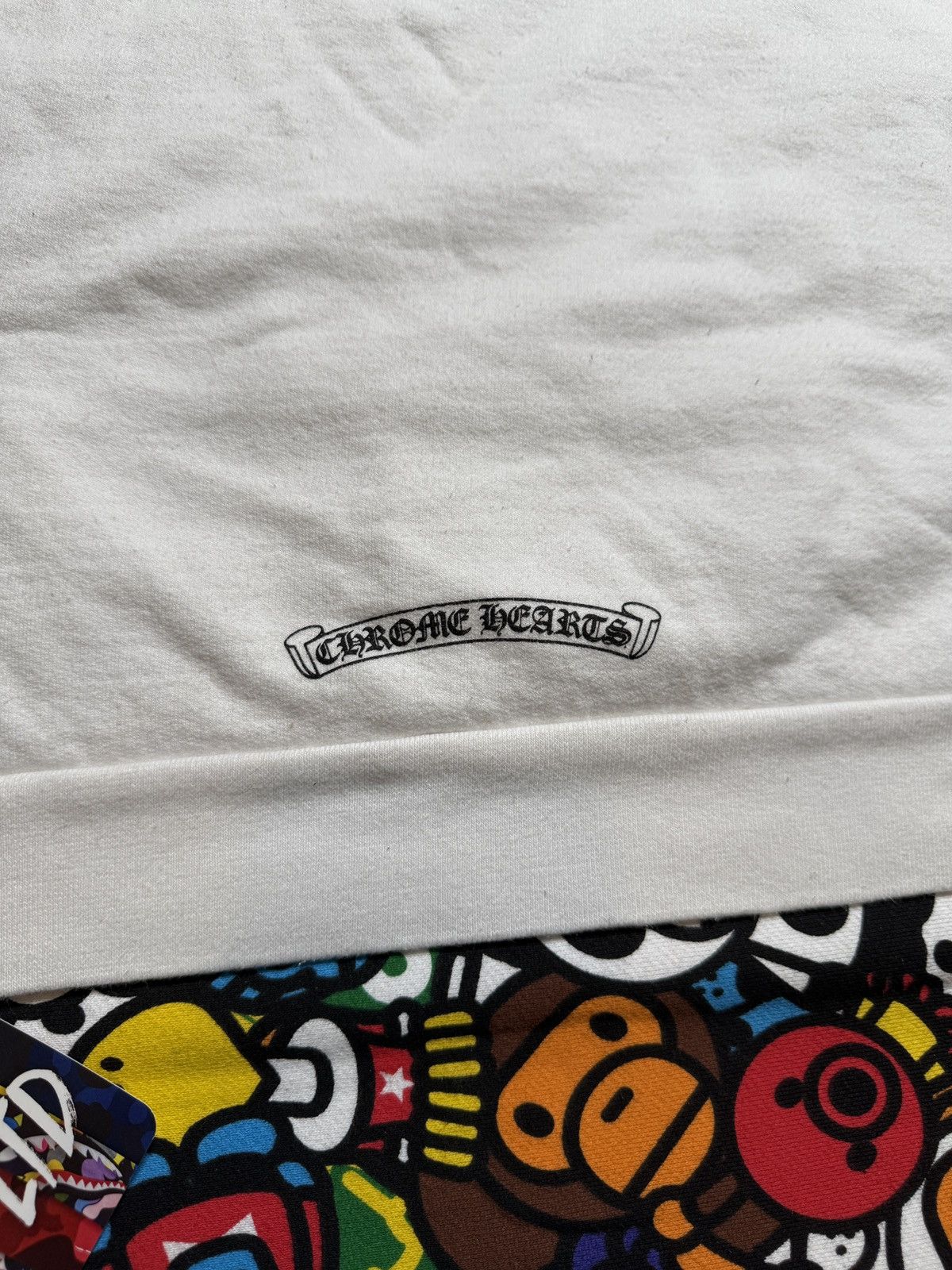 Chrome Hearts Chrome Hearts White Script Pullover Hoodie Size US S / EU 44-46 / 1 - 13 Thumbnail