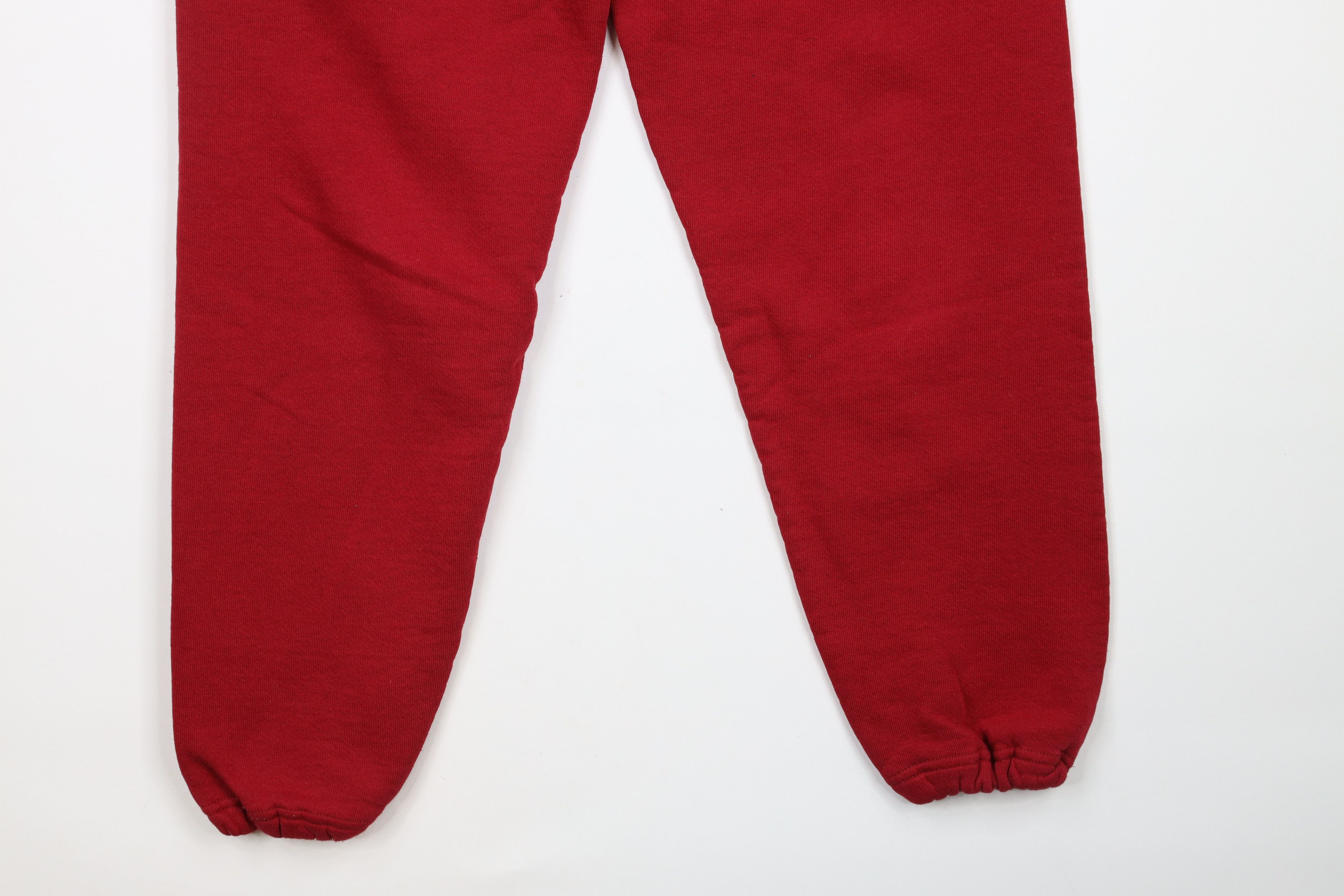 Russell Athletic × Vintage Vintage 80s Russell Athletic Sweatpants Joggers USA Red Size US 30 / EU 46 - 4 Thumbnail