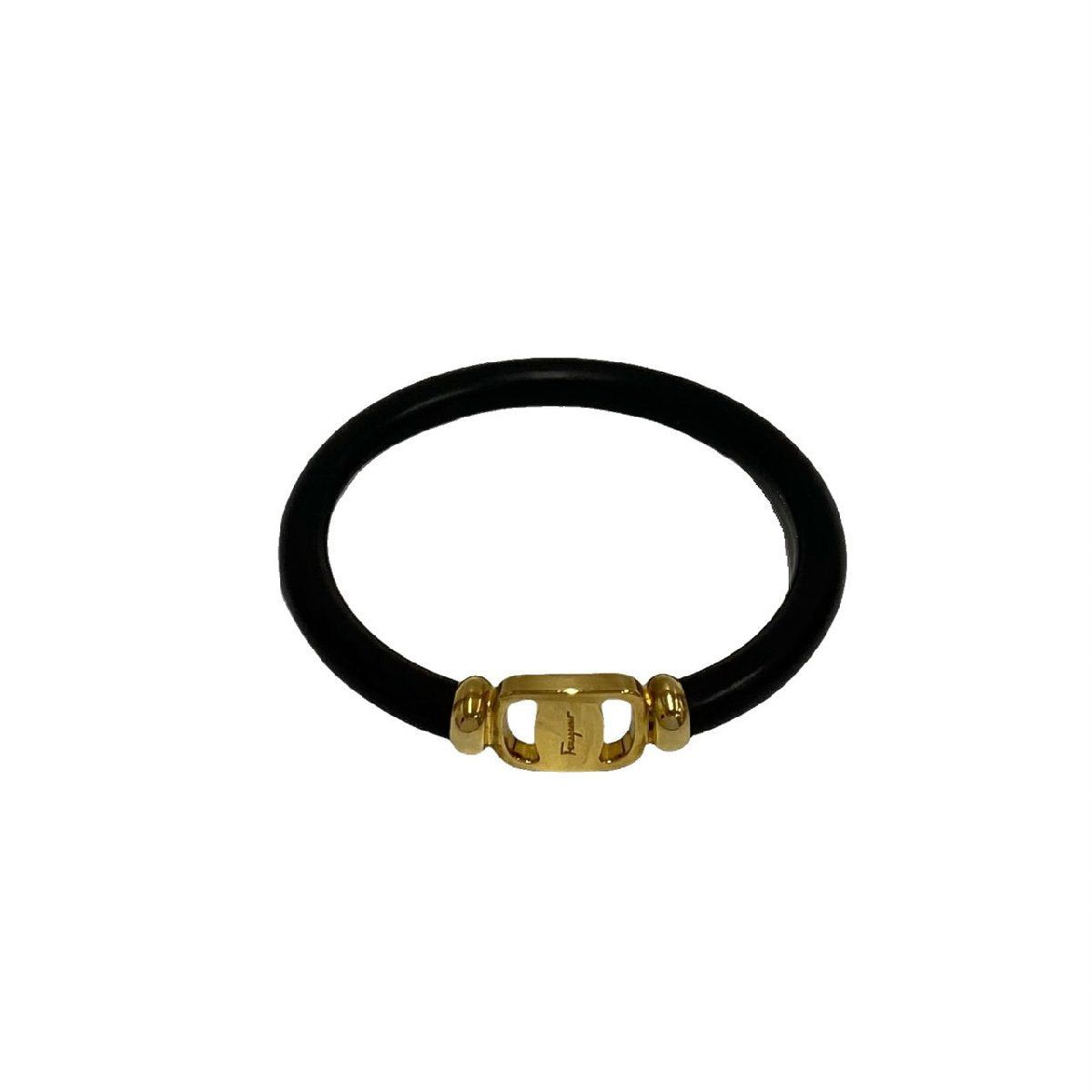Salvatore Ferragamo Salvatore Ferragamo Bracelet Black Plated Size ONE SIZE - 1 Thumbnail