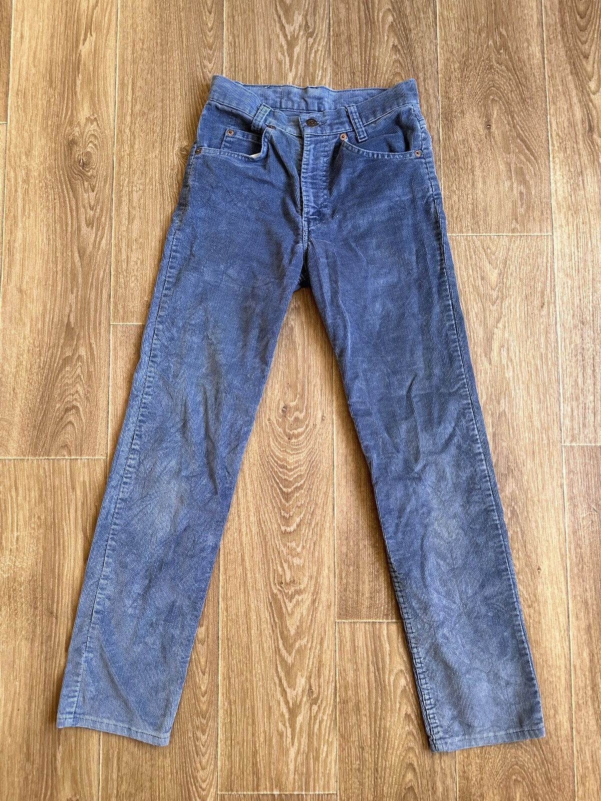 Levi's × Levi's Vintage Clothing × Vintage Vintage 70s Levis Corduroy Pants Womens 27x30 White Tab Size 27" / US 4 / IT 40 - 5 Thumbnail
