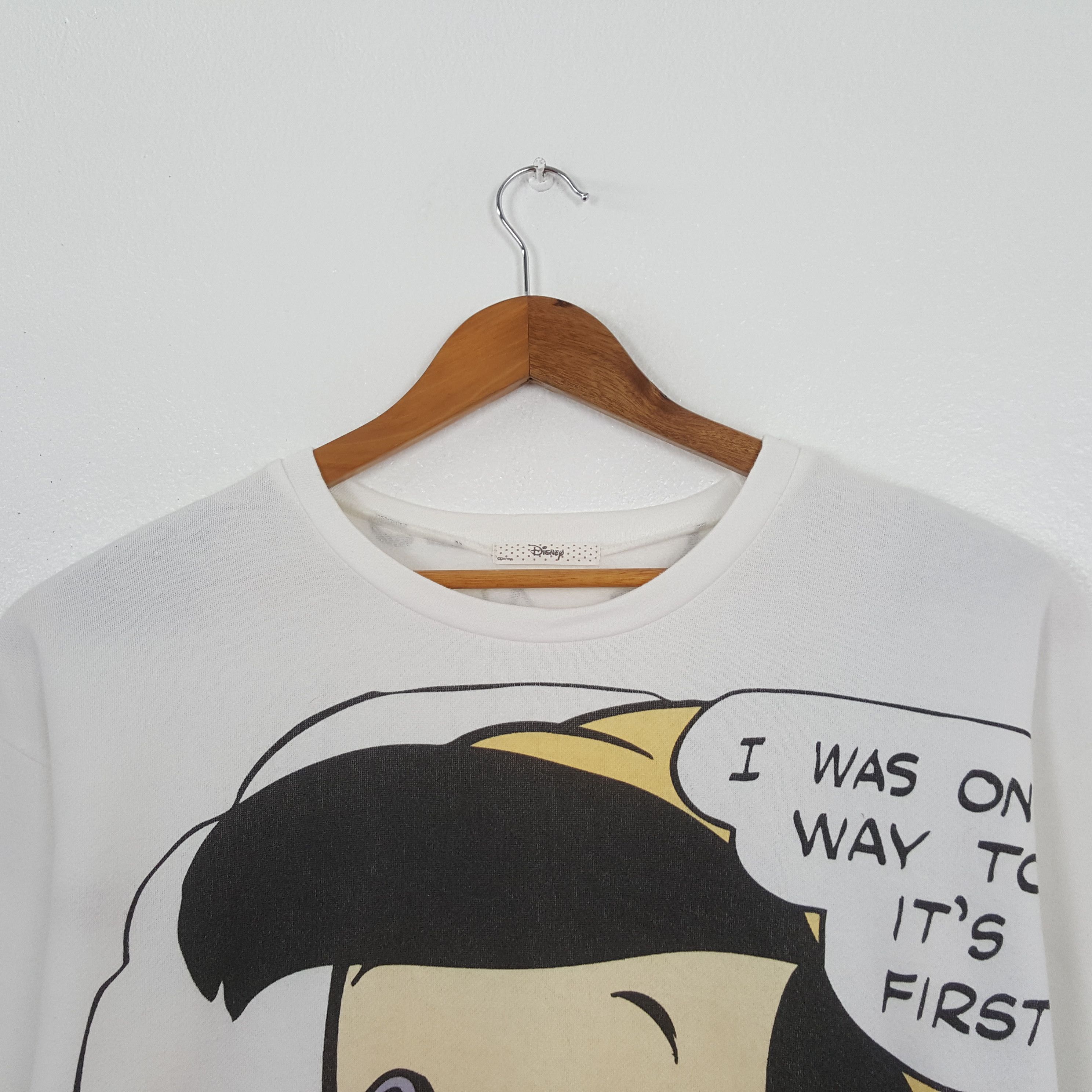 Disney Vintage Pinocchio Disney's Characters Sweatshirt C326N10 Size US M / EU 48-50 / 2 - 2 Thumbnail