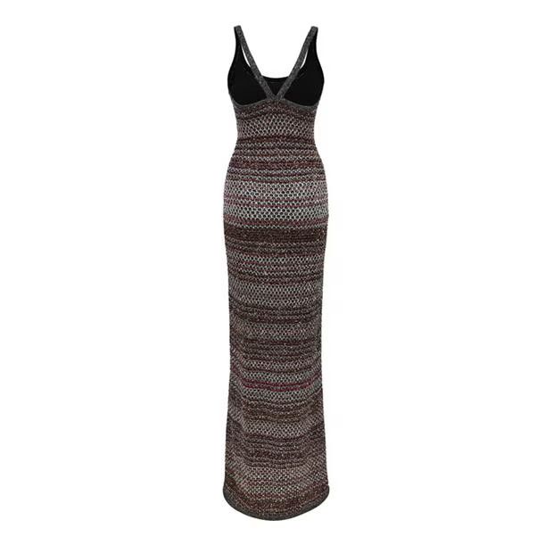 Missoni o1g2r1mq1124 Sleeveless Dress in Multicolor Size M / US 6-8 / IT 42-44 - 2 Thumbnail
