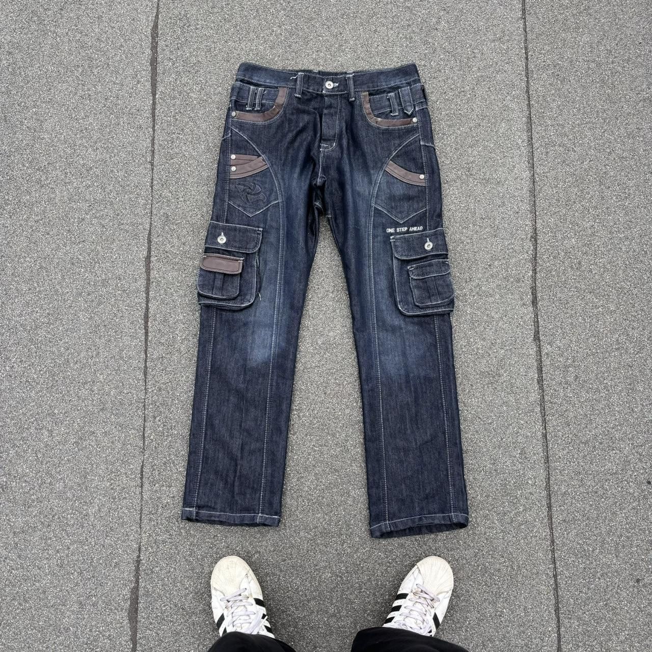 Japanese Brand × Vintage Archive style jeans Size US 34 / EU 50 - 1 Thumbnail