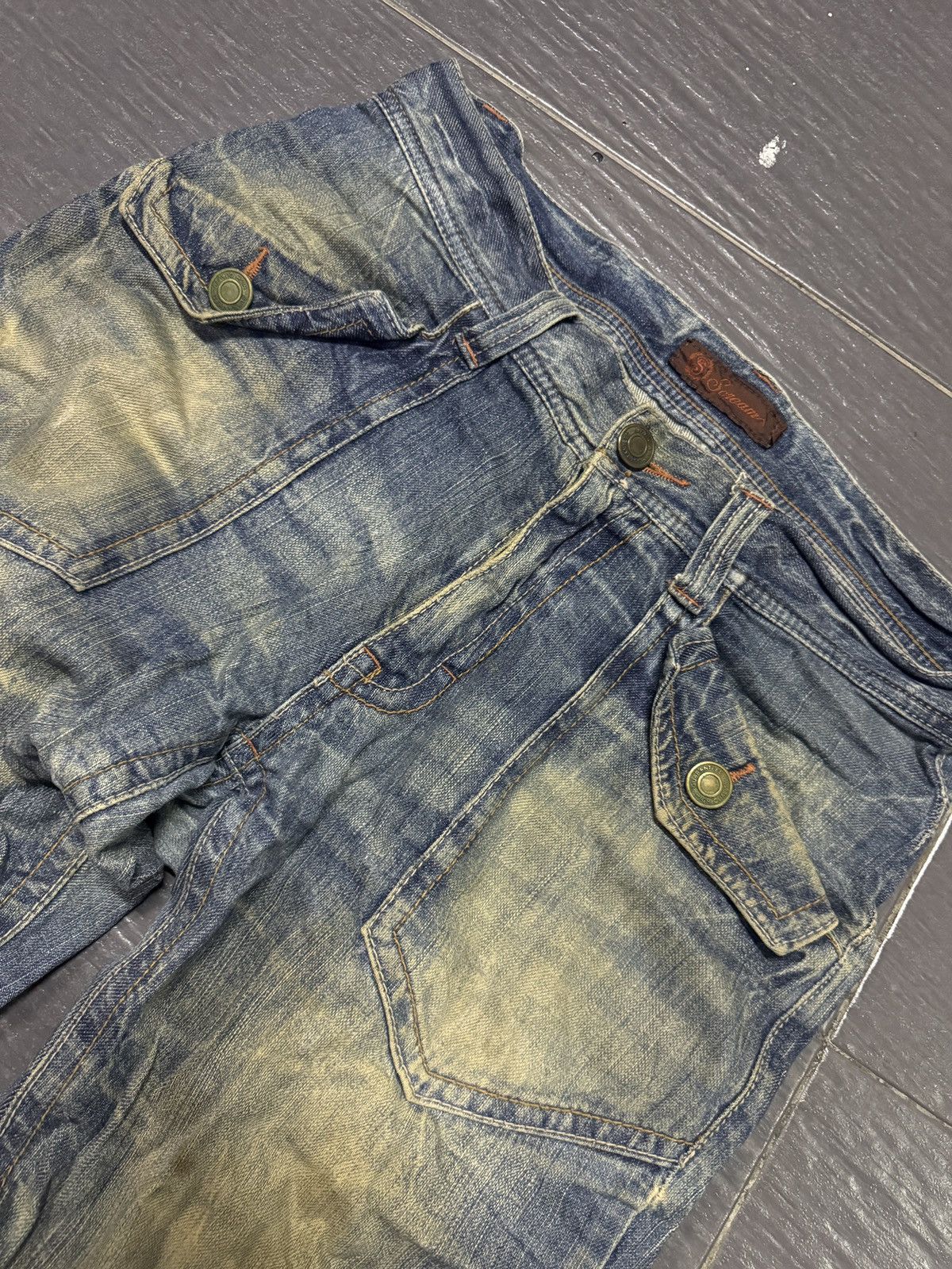 Japanese Brand Scream Jeans Size US 33 - 2 Thumbnail