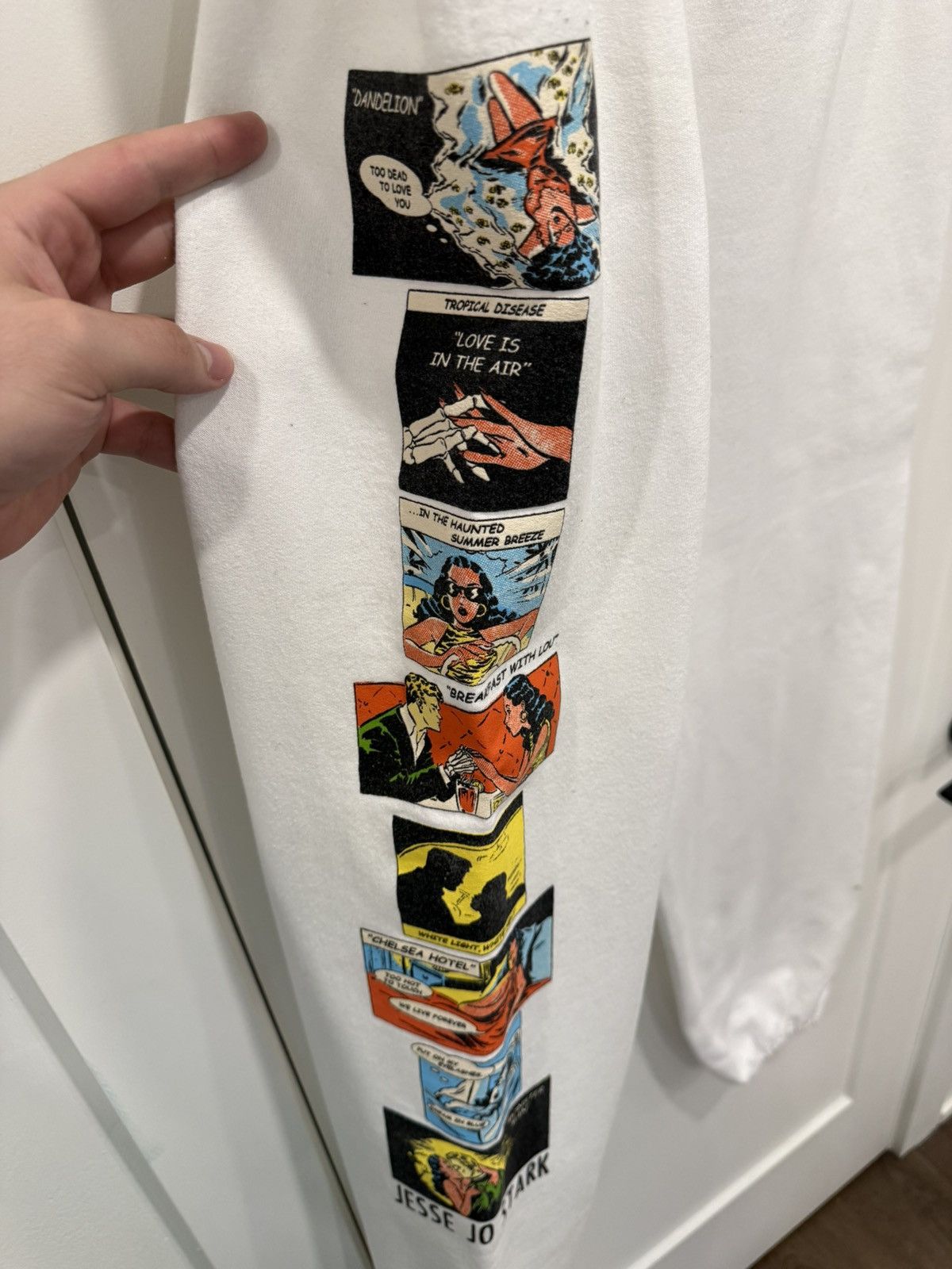 Chrome Hearts Jesse Jo Stark x Chrome Hearts Art Basel Sweatpants Size US 36 / EU 52 - 3 Thumbnail