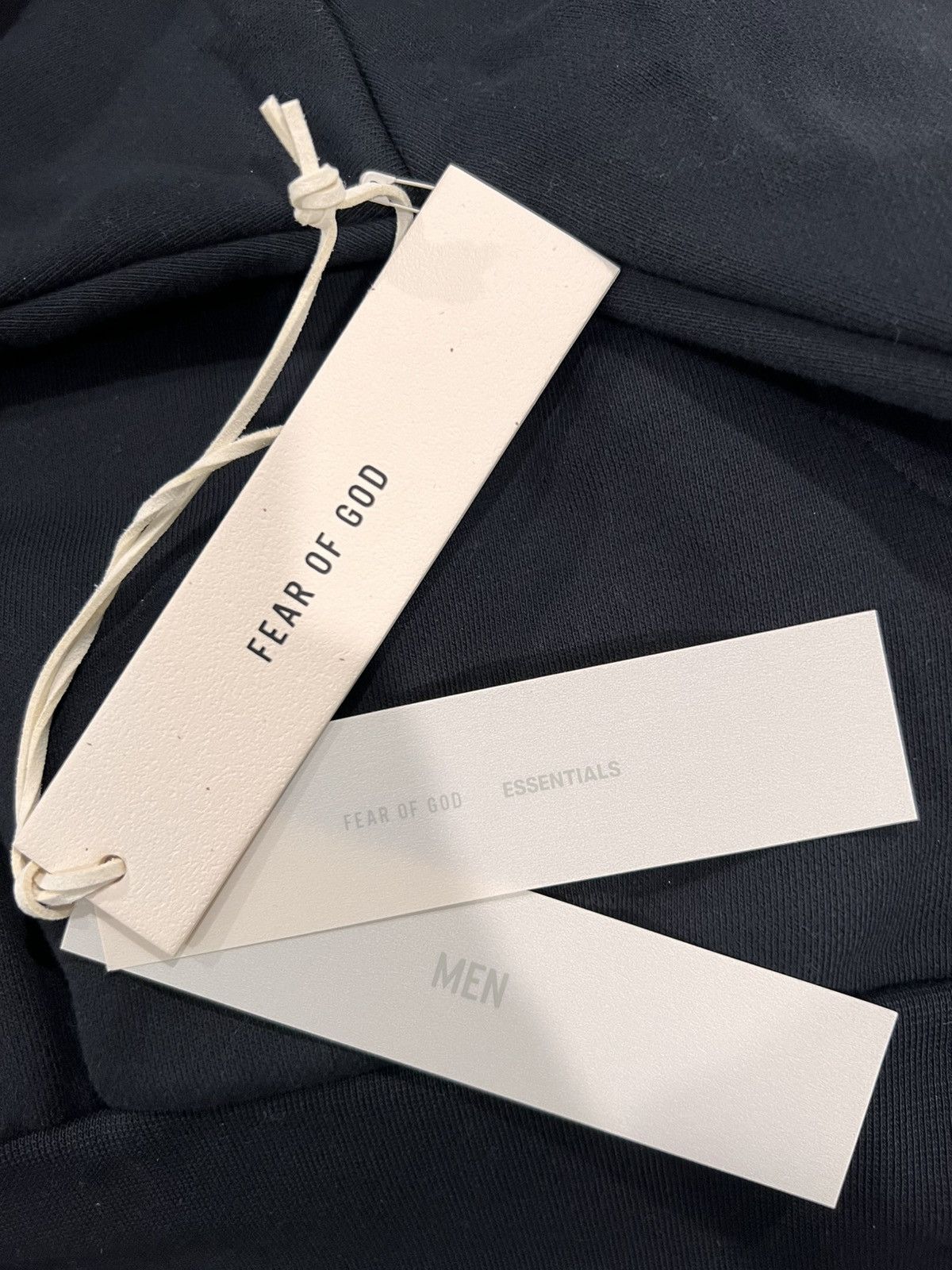 Fear of God Fear of god Essentials Jet Black Small Hoodie Size US S / EU 44-46 / 1 - 7 Thumbnail