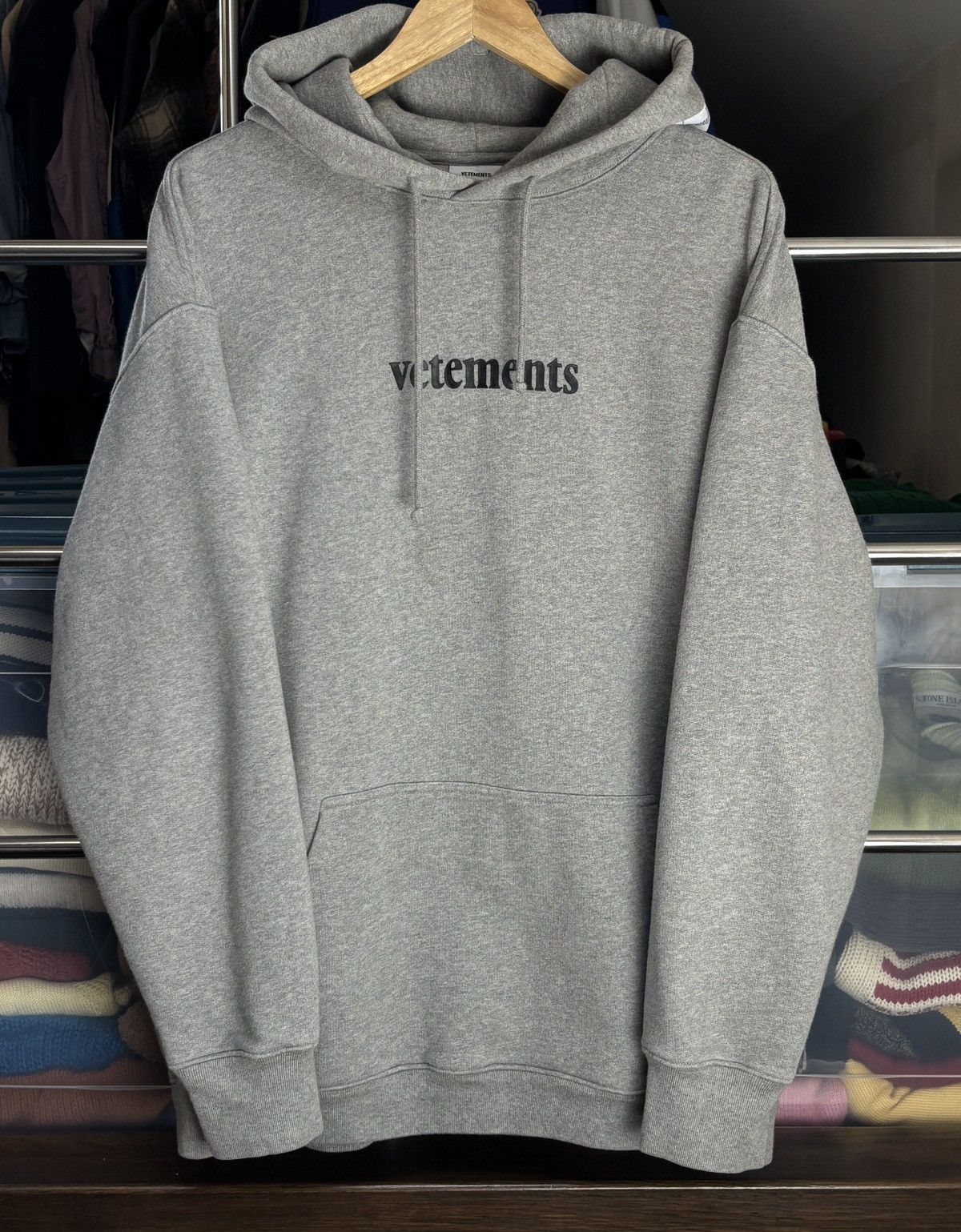Vetements Vetements Postage Oversized Rare Hoodie Size US M / EU 48-50 / 2 - 1 Thumbnail