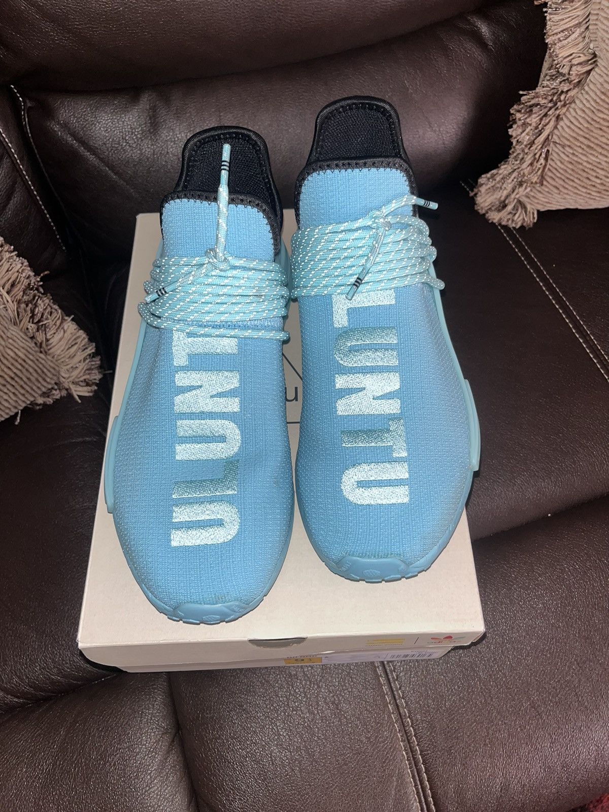 Adidas × Human Made NMD HUMAN MADE CLEAR AQUA - SEND OFFERS ‼️ Size US 9.5 / EU 42-43 - 4 Thumbnail