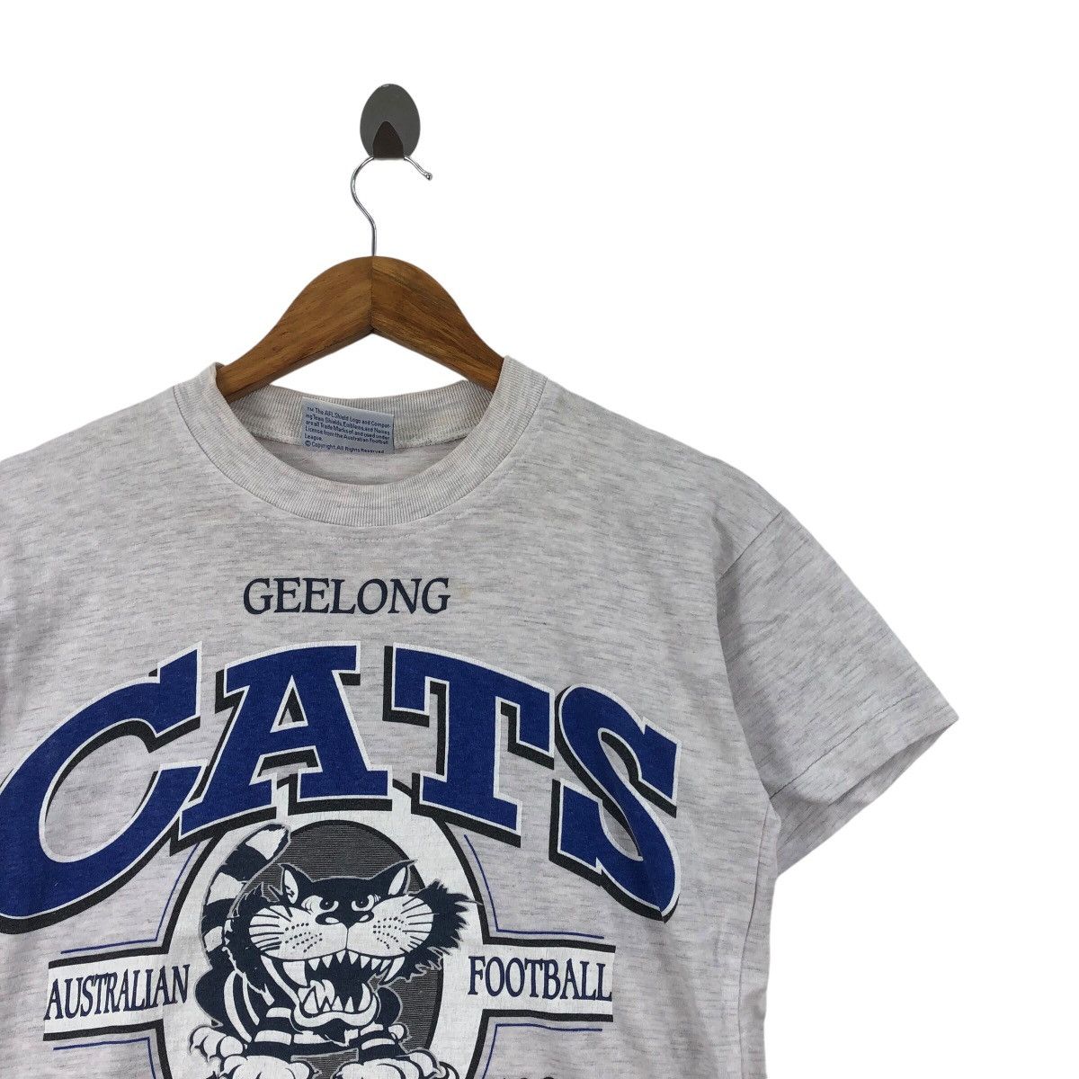Vintage Vintage 90s Aussie GEELONG CATS Australian Football Gmhba Size S / US 4 / IT 40 - 4 Thumbnail