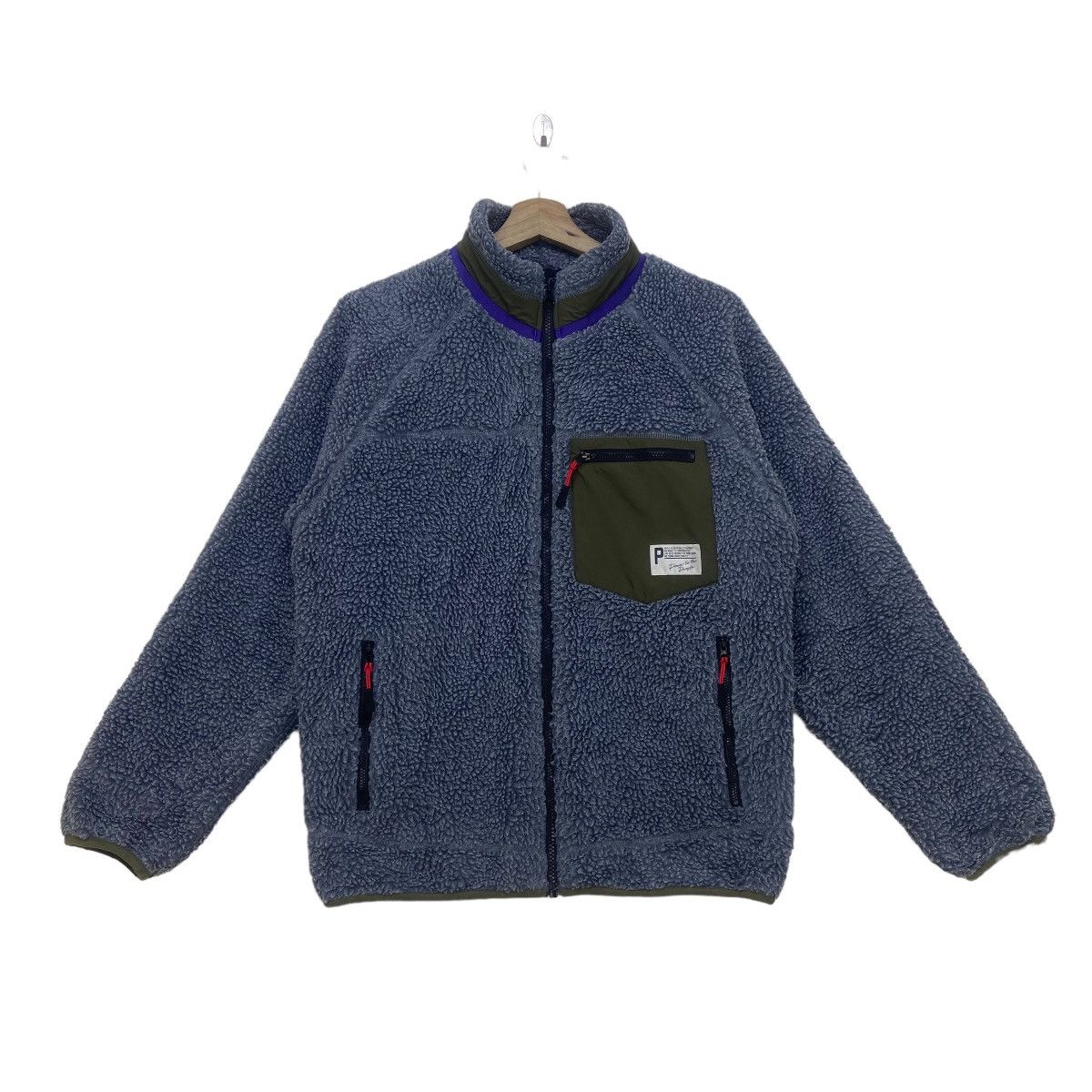 Japanese Brand Japanese Brand Power To The People Deep Pile Fleece Sherpa Size US S / EU 44-46 / 1 - 1 Thumbnail