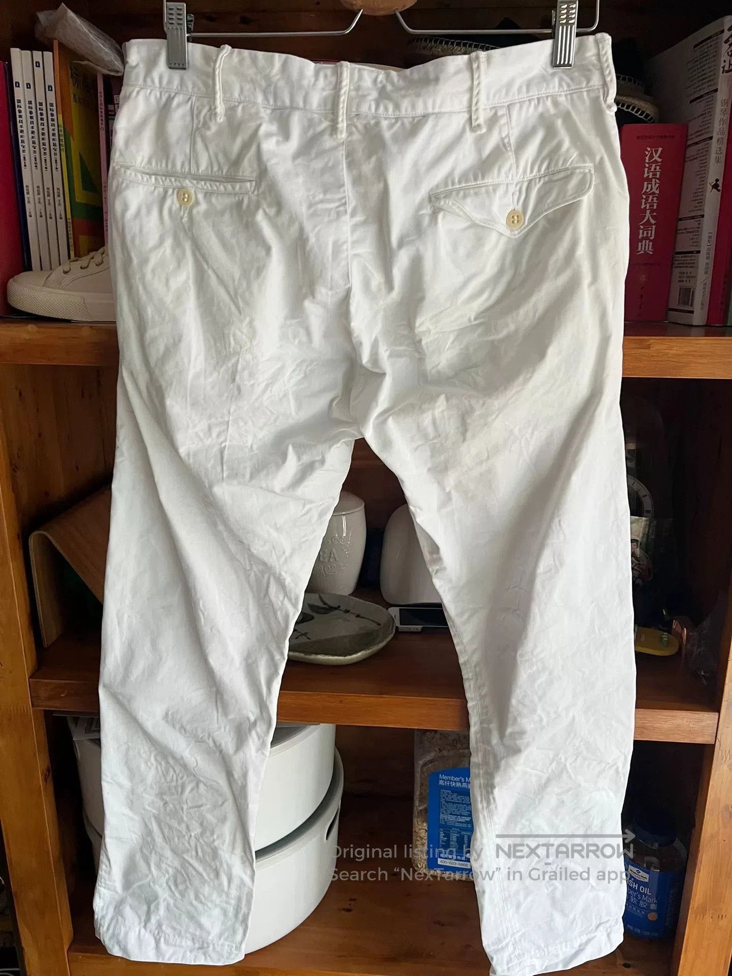RRL Ralph Lauren RRL Double RL White Officer Pants. Size US 32 / EU 48 - 7 Thumbnail