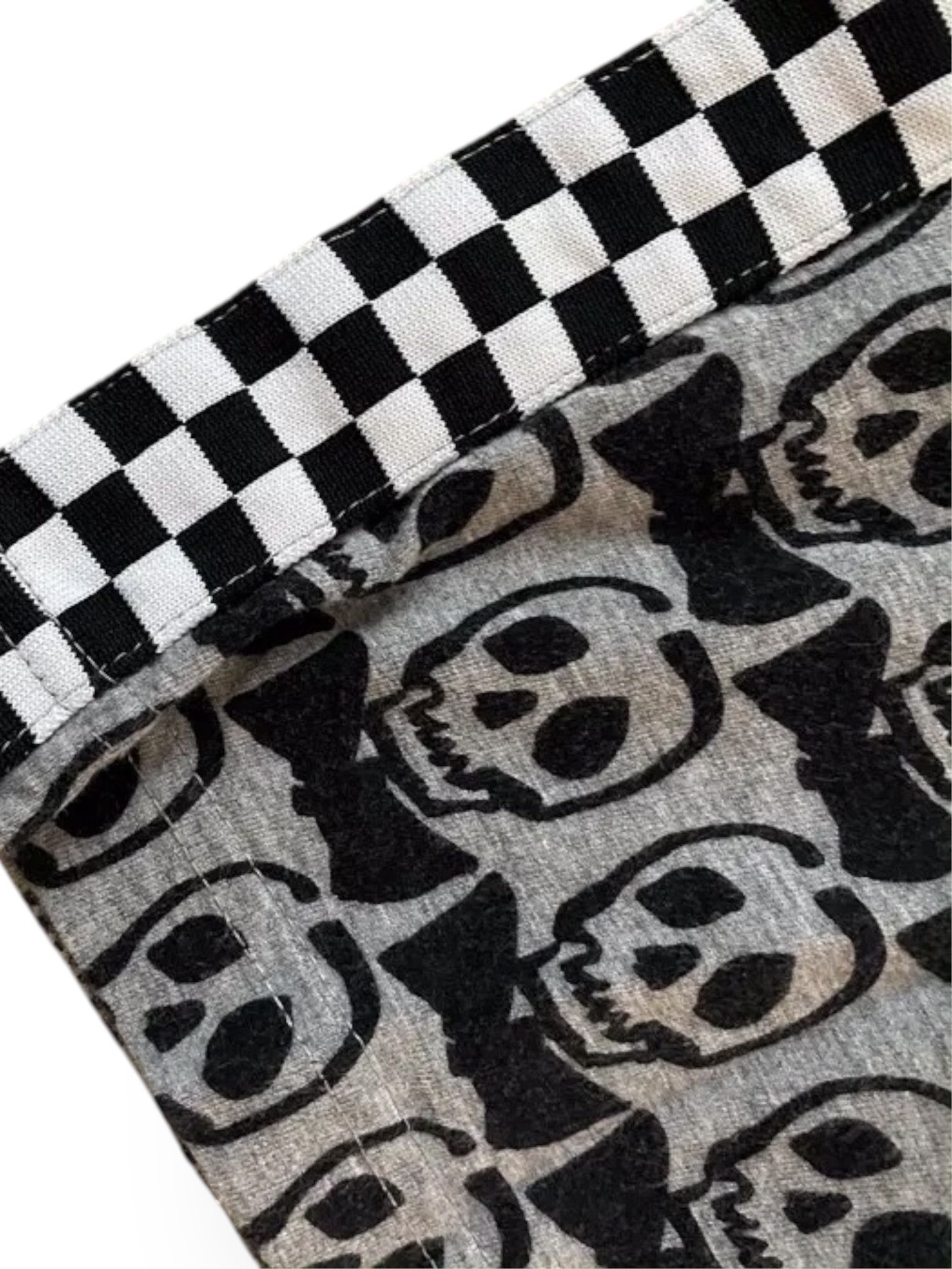 Comme des Garcons × Comme des Garcons Homme Plus × Junya Watanabe All-Over Skull Racing Stripes Tee Size US L / EU 52-54 / 3 - 2 Thumbnail