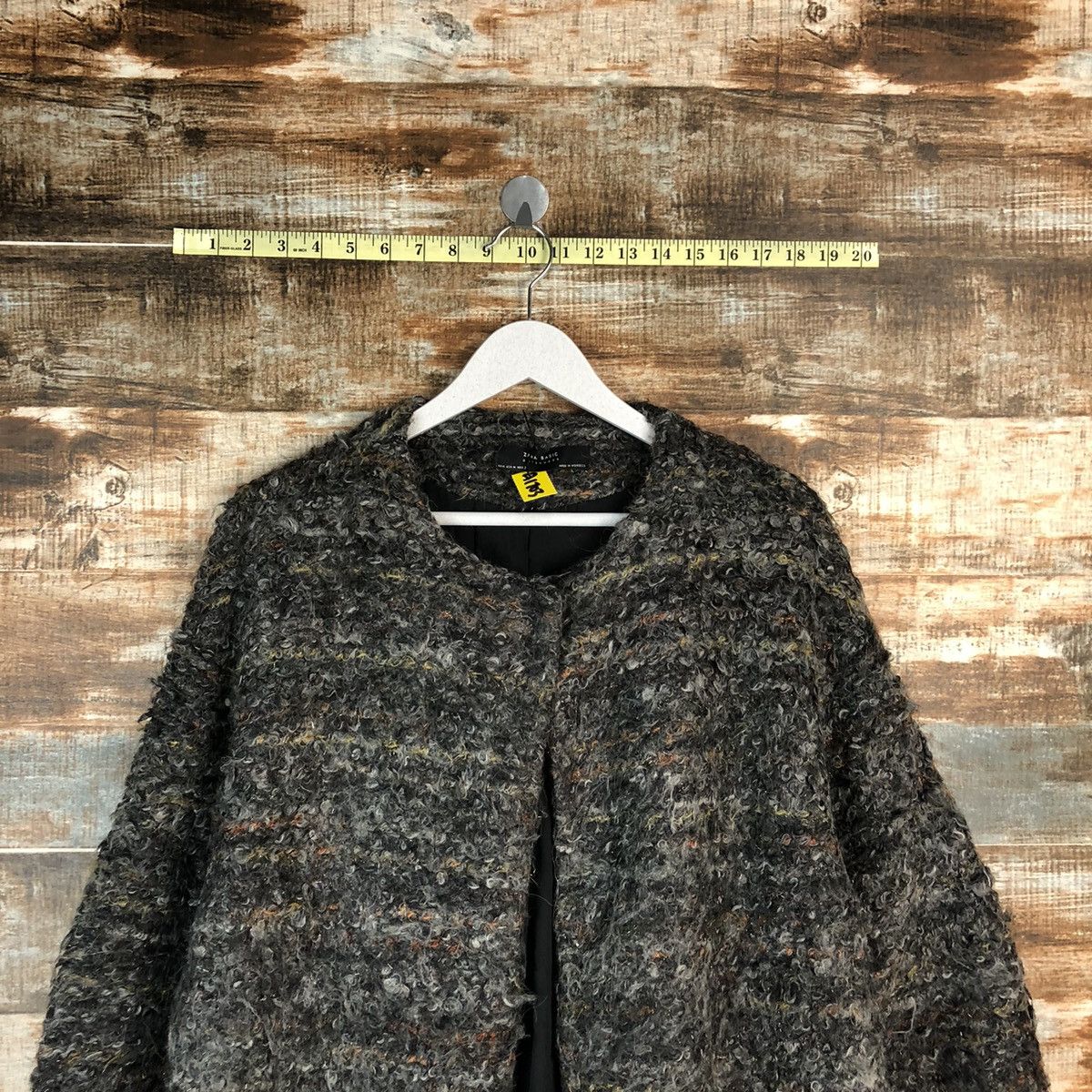 Homespun Knitwear × Japanese Brand Zara Basic Grey Mohair Knitwear #A1703 Size M / US 6-8 / IT 42-44 - 4 Thumbnail