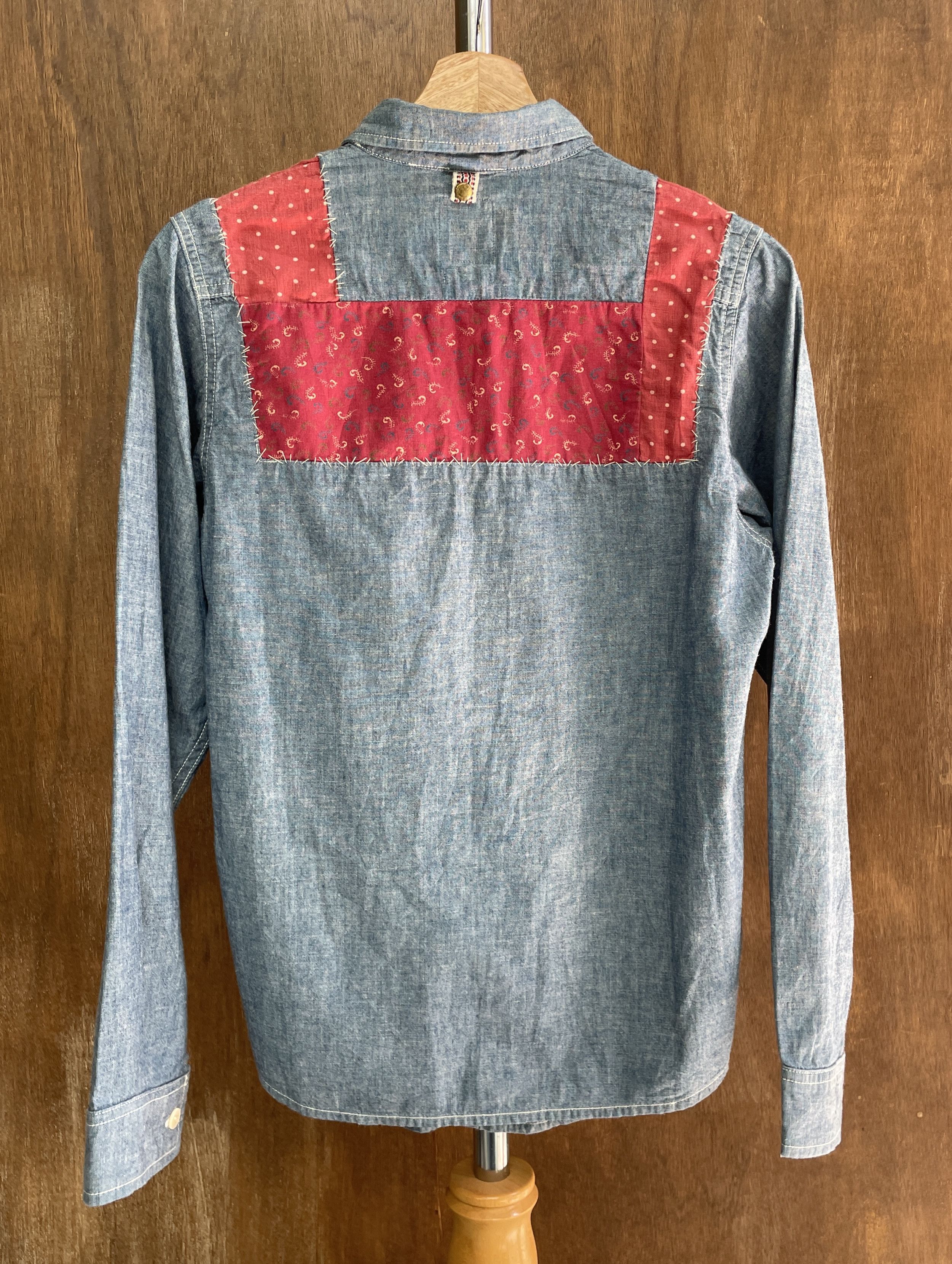 Visvim VISVIM Linen Three Fabric Shirt Size US S / EU 44-46 / 1 - 4 Thumbnail