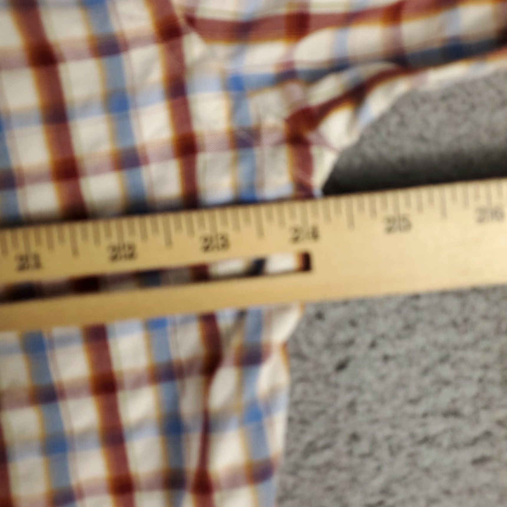 Faconnable Façonnable Button-Up Shirt Mens Medium Red Blue Plaid Long Sleeve Casual Size US M / EU 48-50 / 2 - 5 Thumbnail
