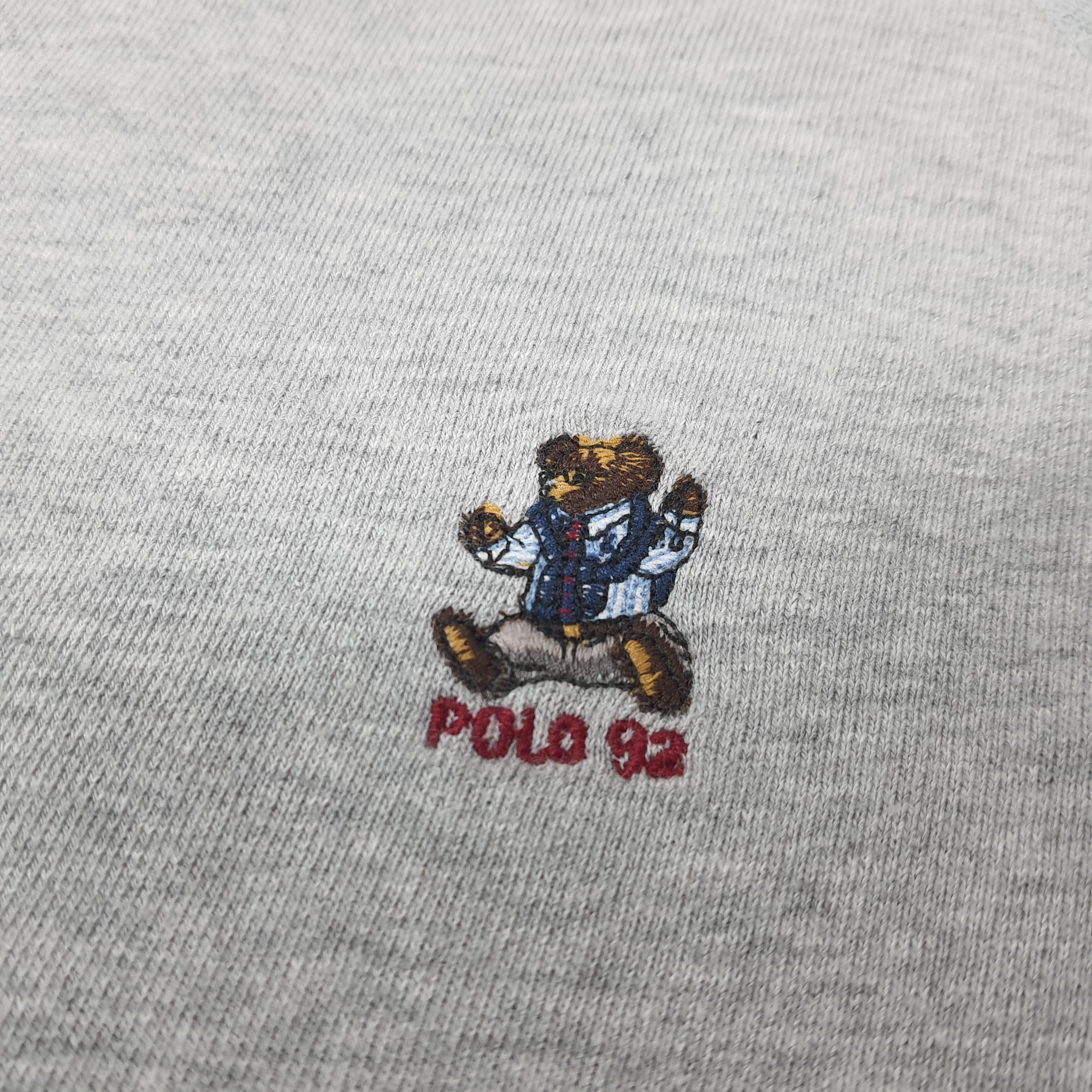 Polo Ralph Lauren Vintage Polo by Ralph Lauren Polo Bear Sweatshirt C295N14 Size US S / EU 44-46 / 1 - 3 Thumbnail