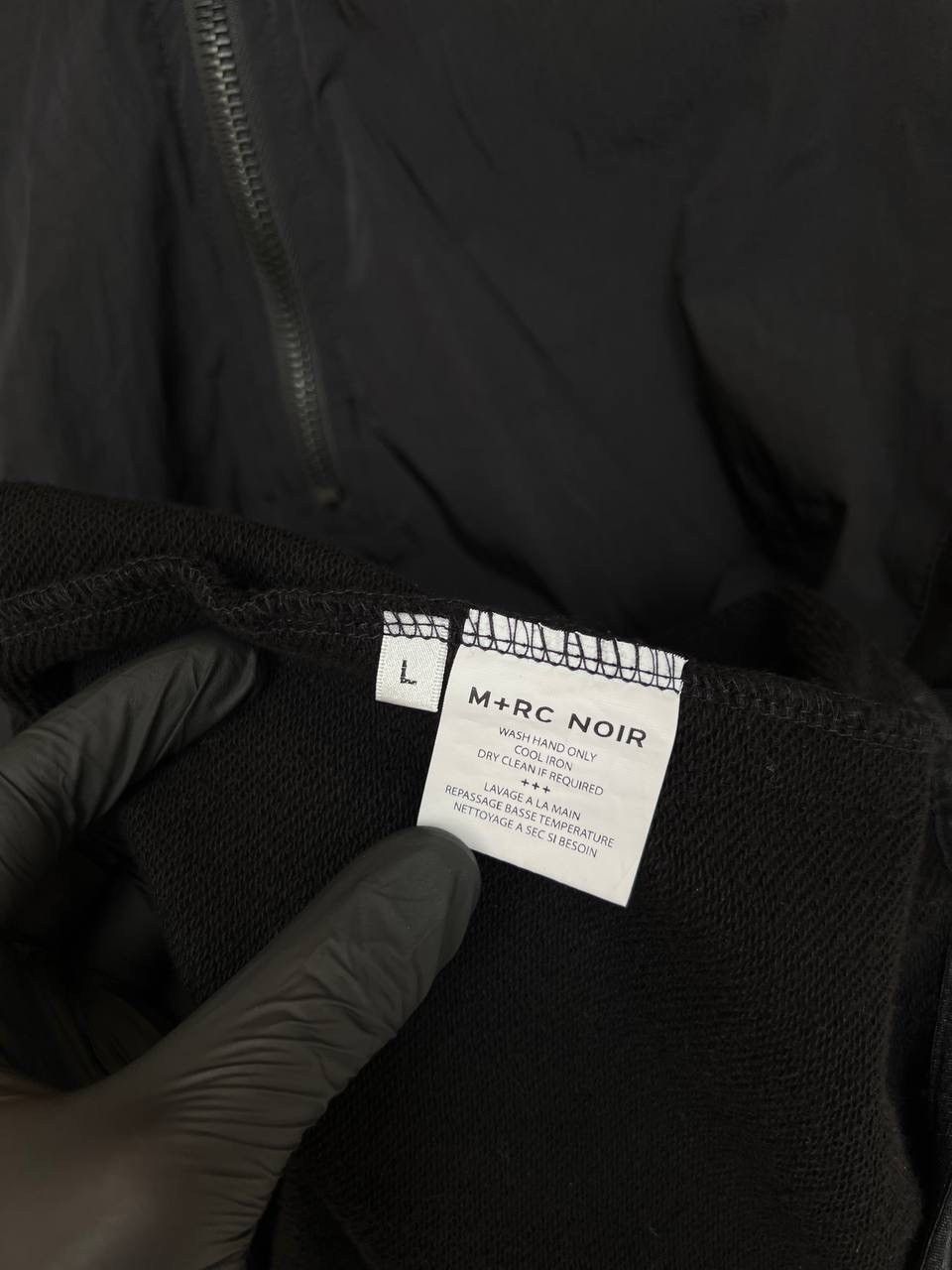 M+Rc Noir M+RC Noir Half-Zip Jacket Mens Size L Rip Off Sweater Anorak Size US L / EU 52-54 / 3 - 12 Thumbnail