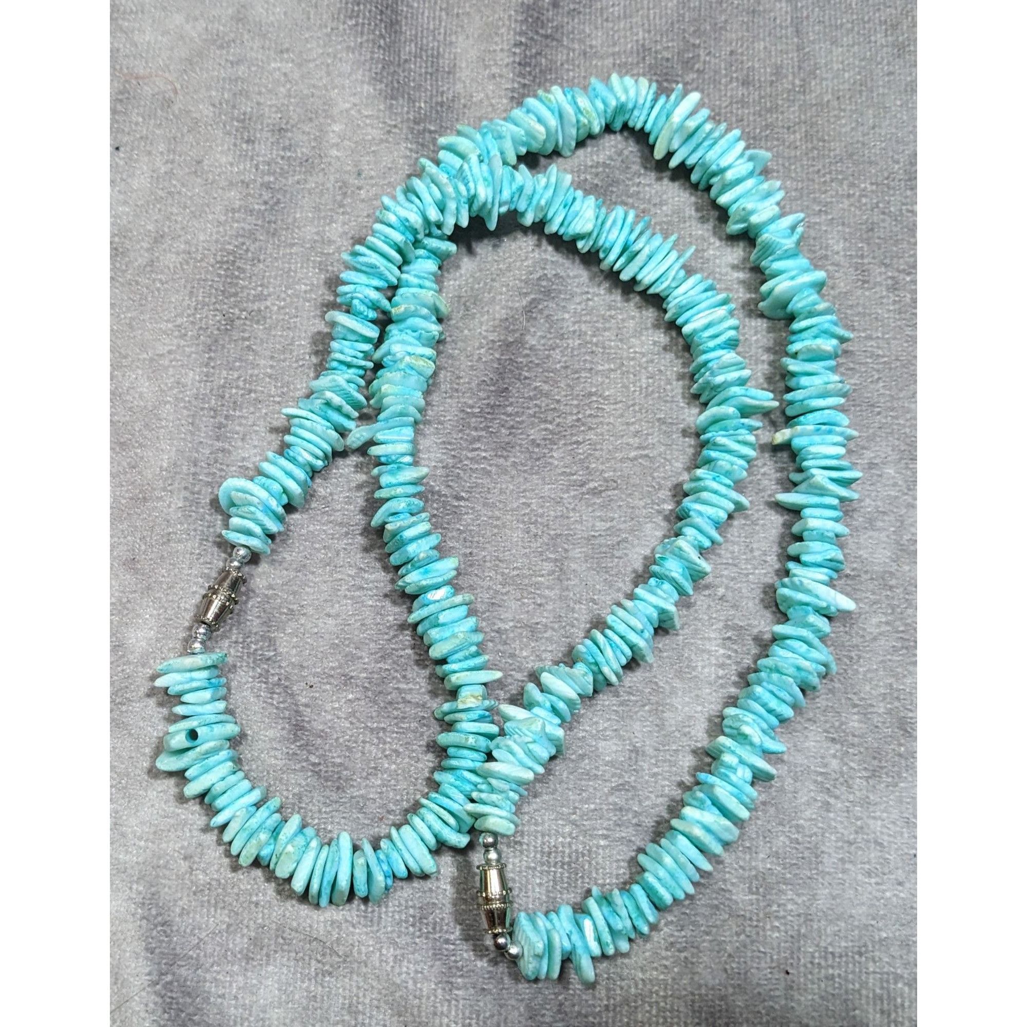 Other Beachy Mermaidcore Blue Shell Chip Necklace/Bracelet Size ONE SIZE - 6 Thumbnail