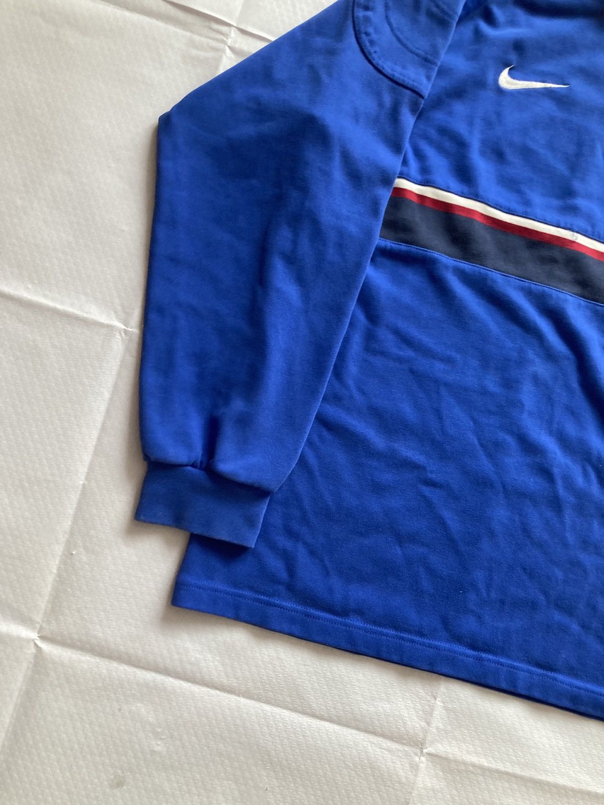 Nike Nike Vintage France 1999 Rugby Union Jersey Longsleeve Shirt Size US M / EU 48-50 / 2 - 6 Thumbnail
