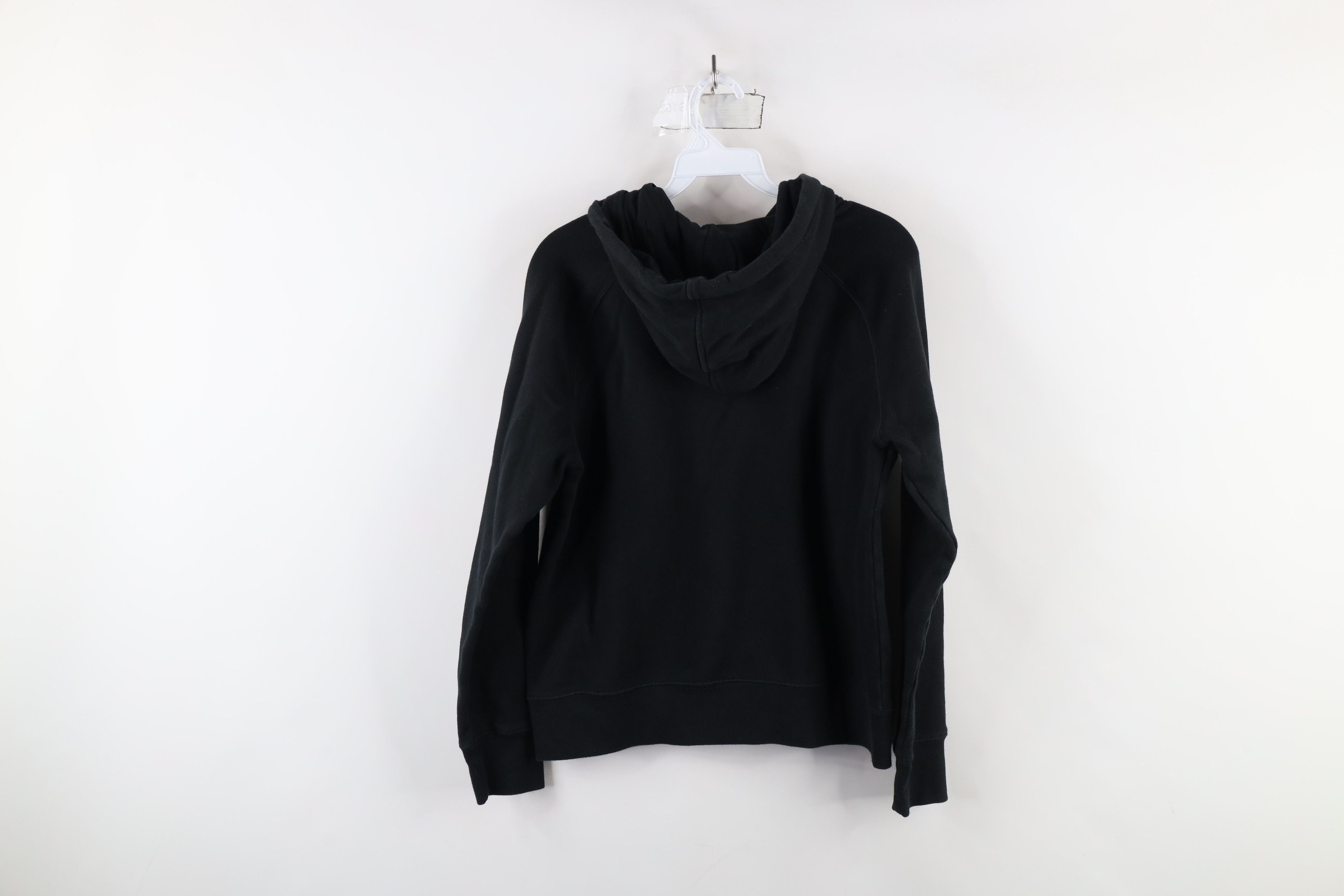 New Balance × Vintage Vintage Y2K New Balance Monogram Hoodie Sweatshirt Black Size M / US 6-8 / IT 42-44 - 9 Thumbnail