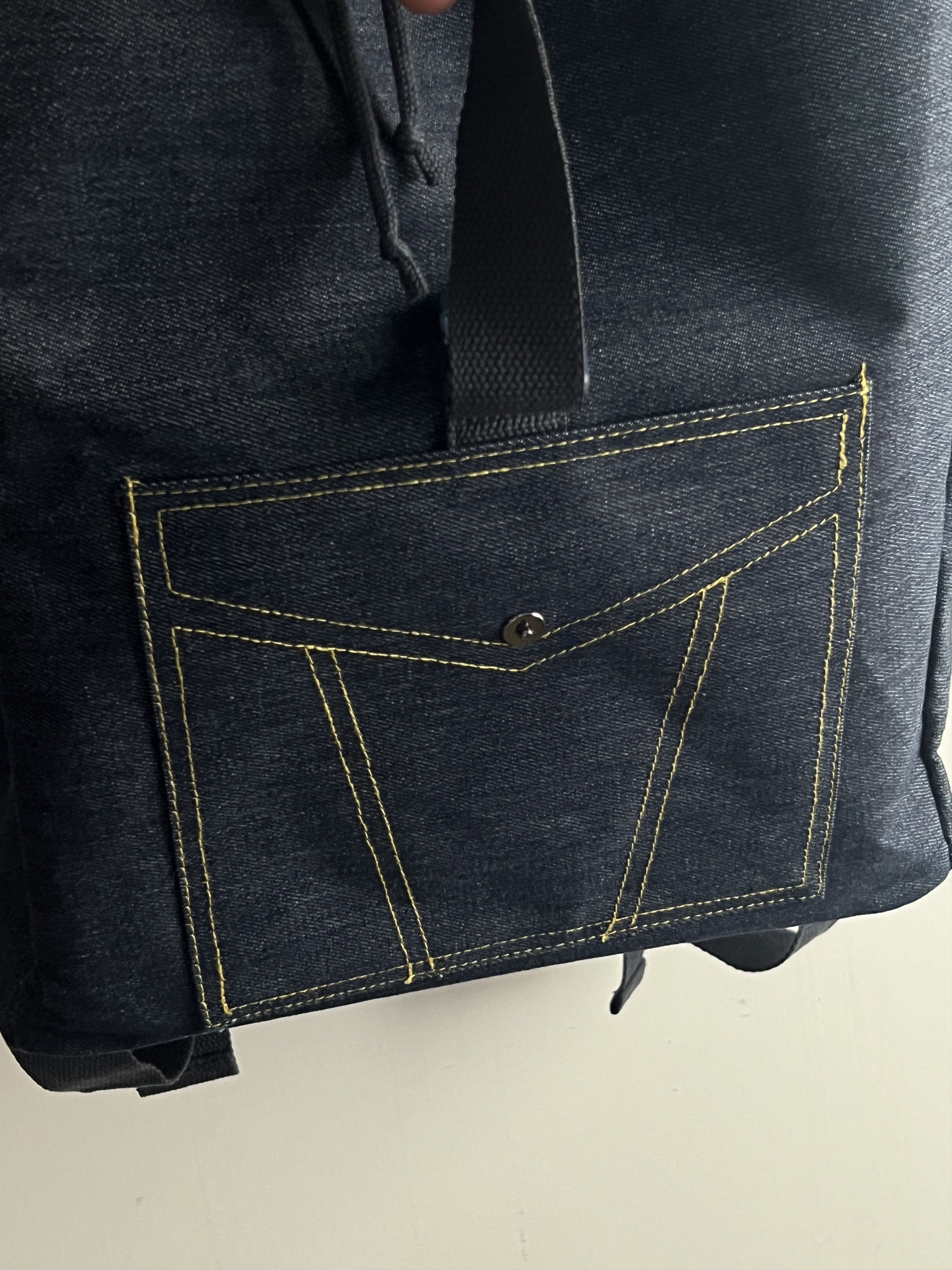 Jean Paul Gaultier Jean Paul Gaultier archive JPG bag Backpack Vintage Denim Size ONE SIZE - 5 Thumbnail