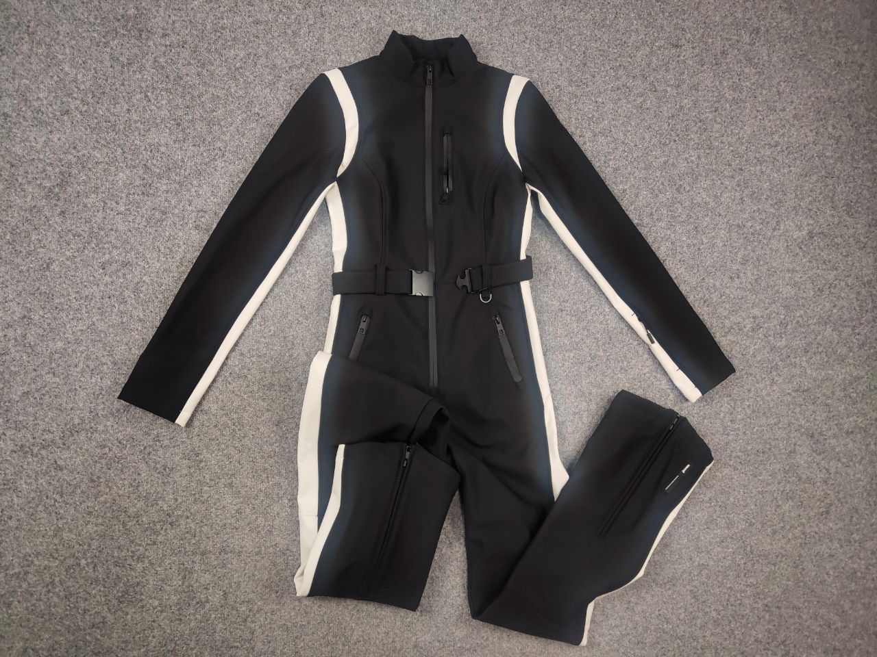 Zara Zara Ski REcco Jumpsuit Snowsuit Fleece Lined Pants Size 34" / US 12 / IT 48 - 10 Thumbnail
