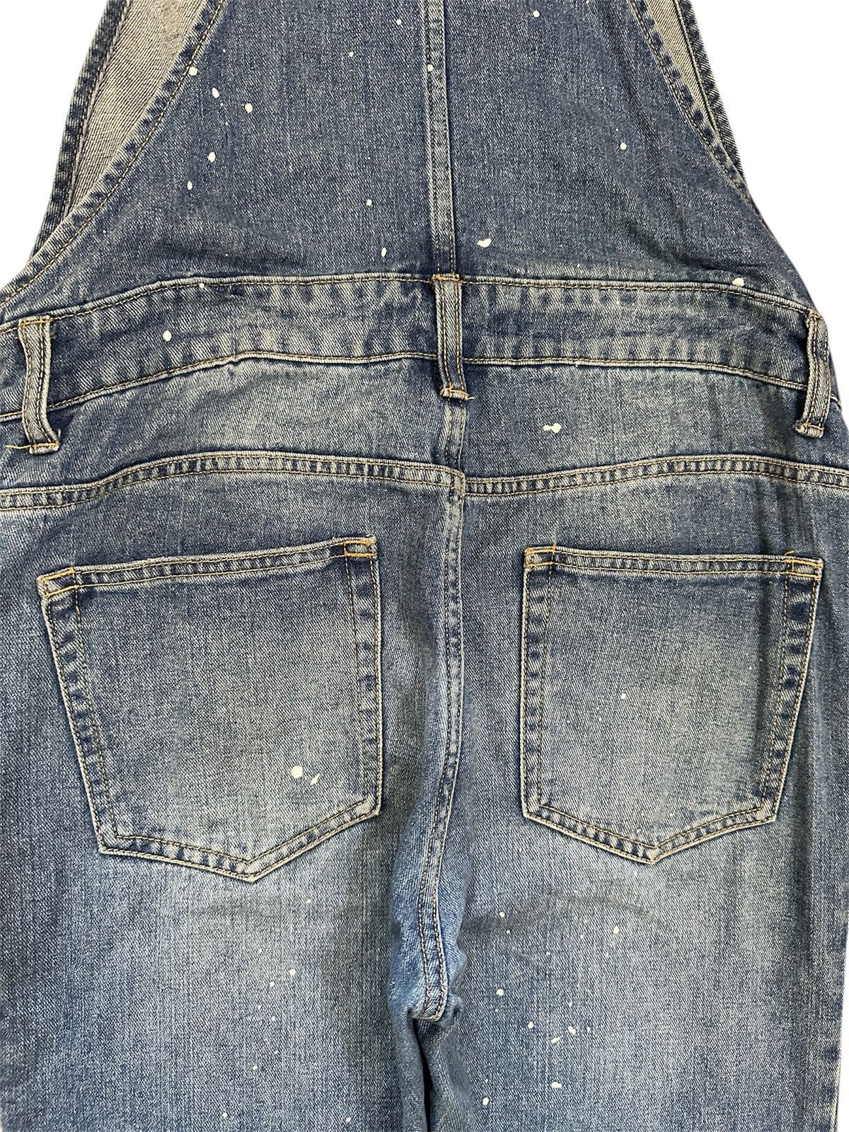 Forever 21 × Vintage FOREVER 21 Distressed Denim Overall Size US 31 - 9 Thumbnail