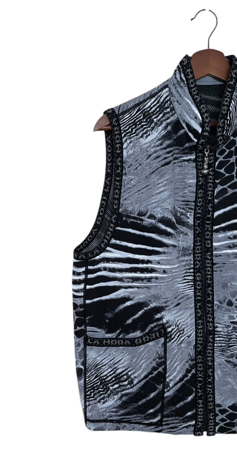 Arts & Science × Japanese Brand × Vintage Vintage Japanese Brand La Moda Goji Art Vest 1990s Size US M / EU 48-50 / 2 - 5 Thumbnail