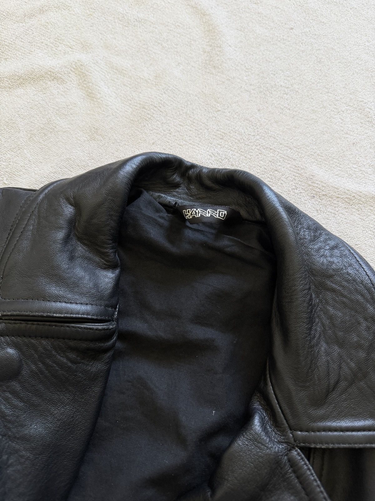 Avirex Vintage biker leather jacket cropped balenciaga style 2000s Size US M / EU 48-50 / 2 - 5 Thumbnail